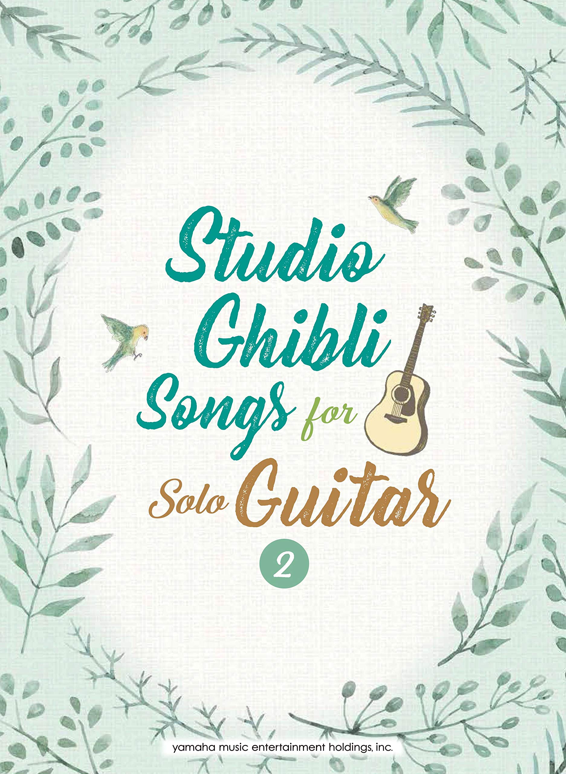 STUDIO GHIBLI SONGS FOR SOLO GUITAR VOL.2/ENGLISH - POUR GUITARE SEULE -IMPORT JAPON