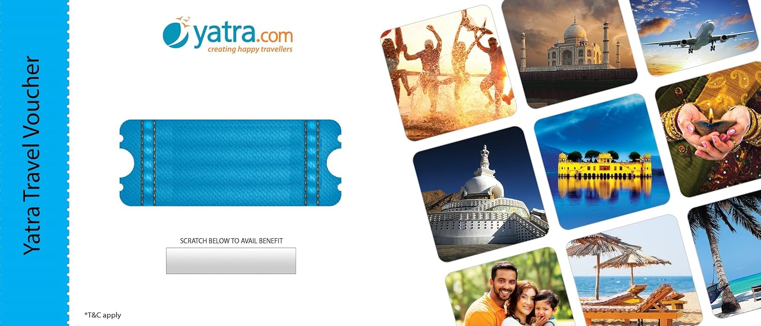 Yatra Gift VoucherRs.15000 Amazon.in Gift Cards