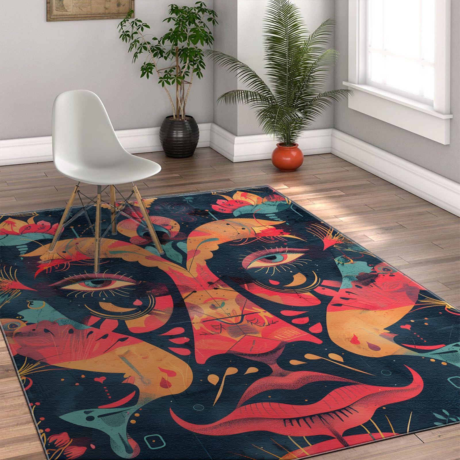 Amazon | アボリジニ族のカーペット 180x240cm - ビンテージ抽象的な 