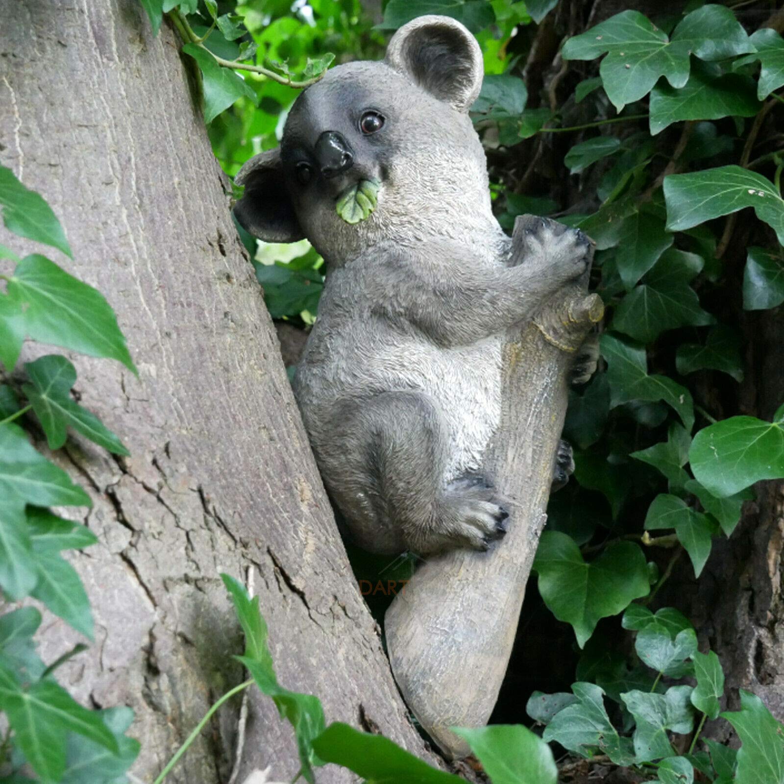 DarthomeLtd Tree Hanging Koala On Branch Animal Garden Ornament Statue Sculpture Decoration