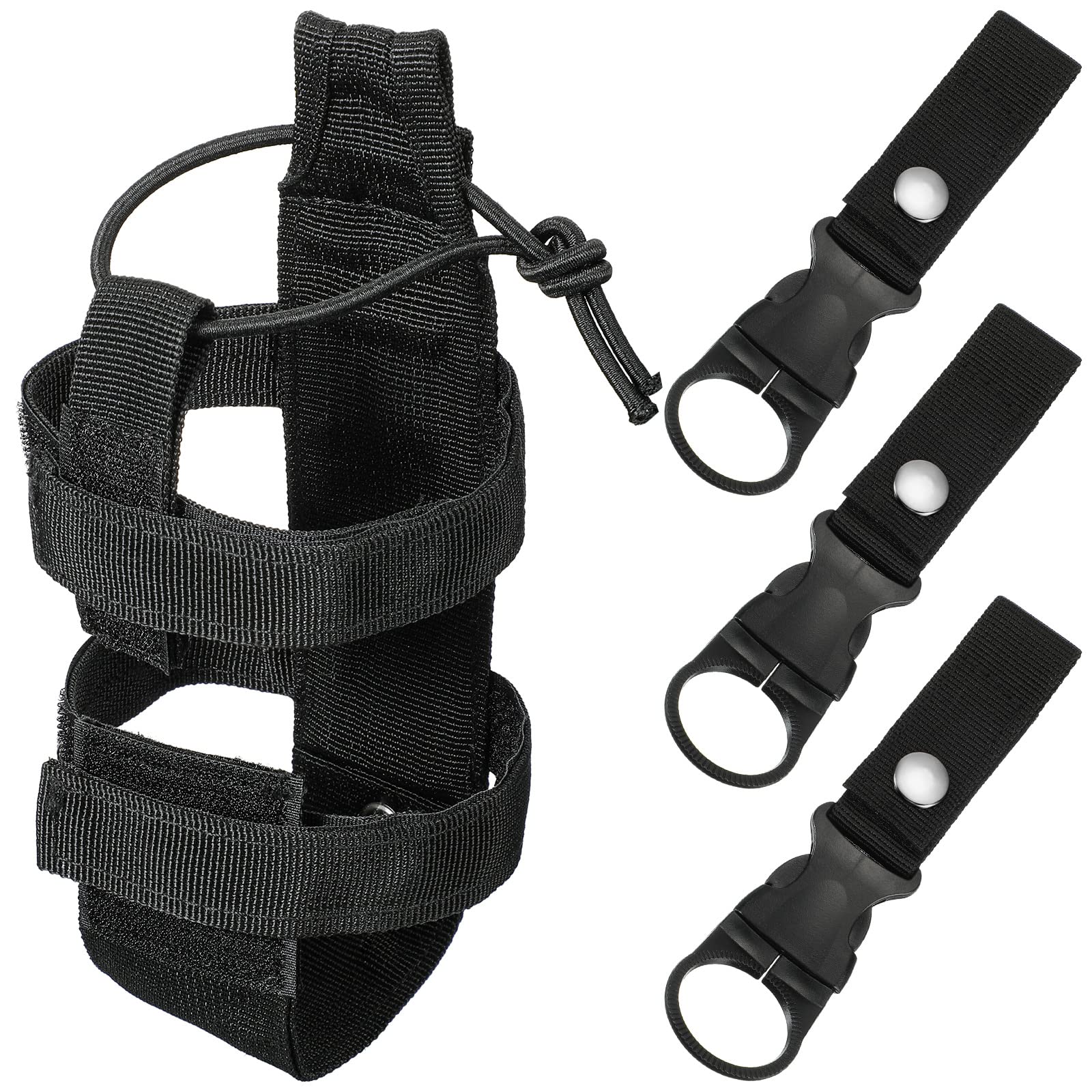 Buy Lightweight MOLLE Bottle Carrier MOLLE Water Bottle Holder Black Water Bottle Pouch Portable