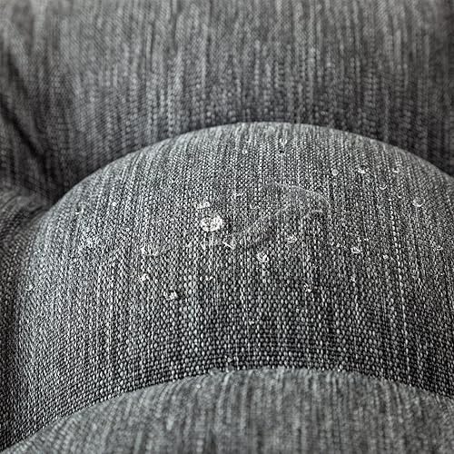 Miniatura 5 de QILLOWAY Cojín para silla de respaldo alto para interiores y exteriores, para Adirondack, para primaveraverano, para todo tipo de clima, repuesto