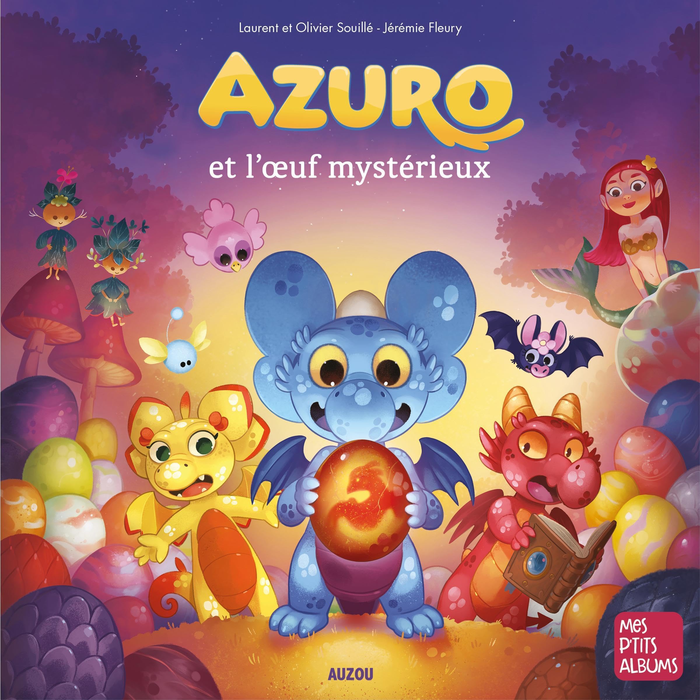 Cover art for Azuro et l'œuf mystérieux