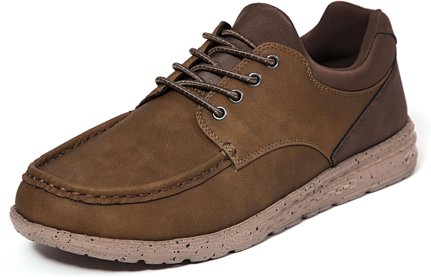 Deer Stags Men's Uplift Sneaker, Brown/Dark Brown, 11 Wide