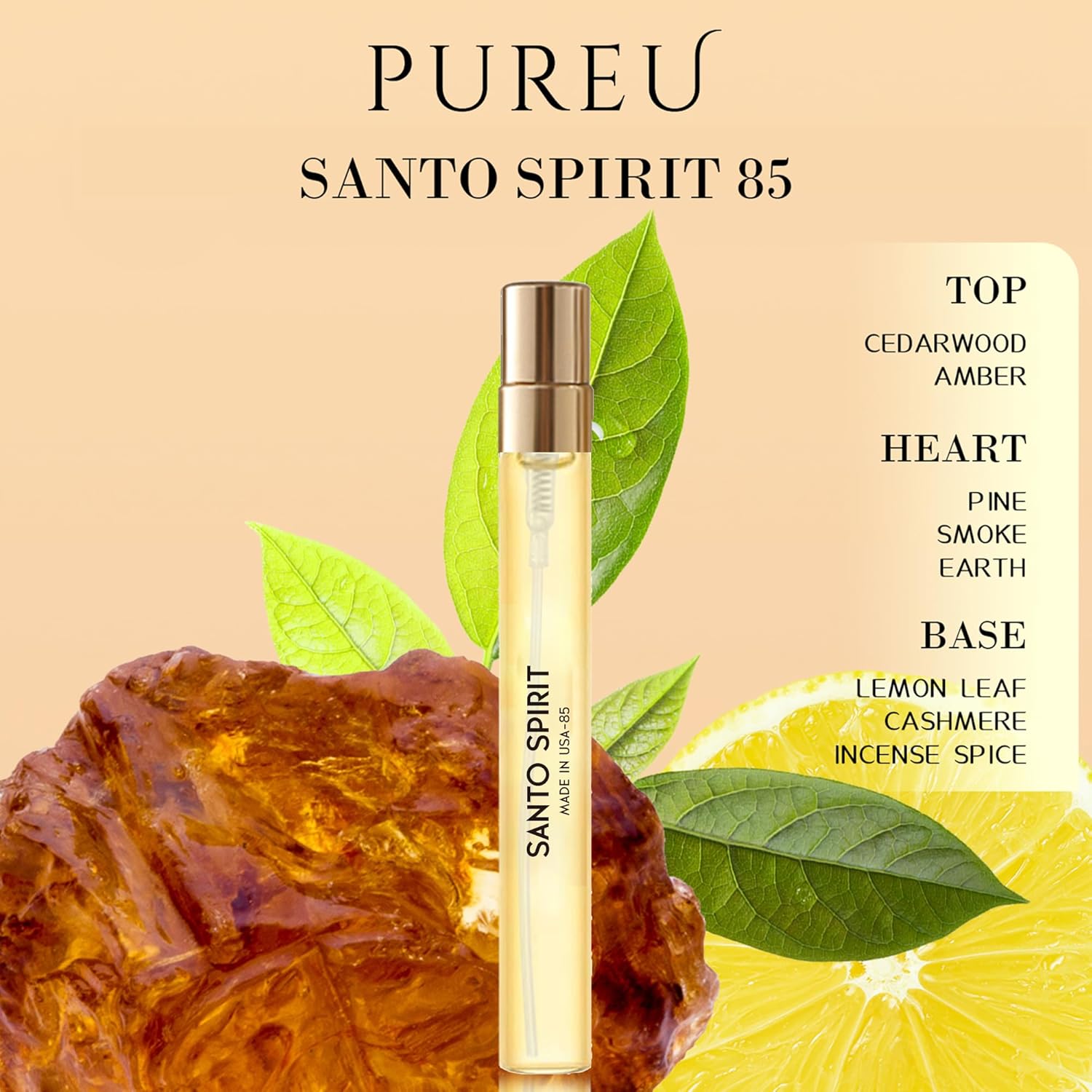 Pheromones Perfumes for Women & Men, Coffee Vanilla Florals Cologne Eau de Parfum, Long Lasting Pheromone Perfume Oils Gift Ideas.Travel Size 0.4oz/12 mL-Santo Spirit - Image 2