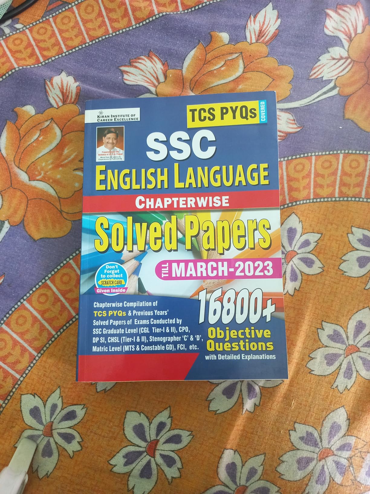 Buy Kiran SSC English Language Chapterwise Solved Papers 16000 ...