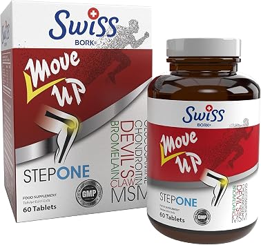 Swiss Bork Move Up Step One 60 tablet Glucosamine MSM