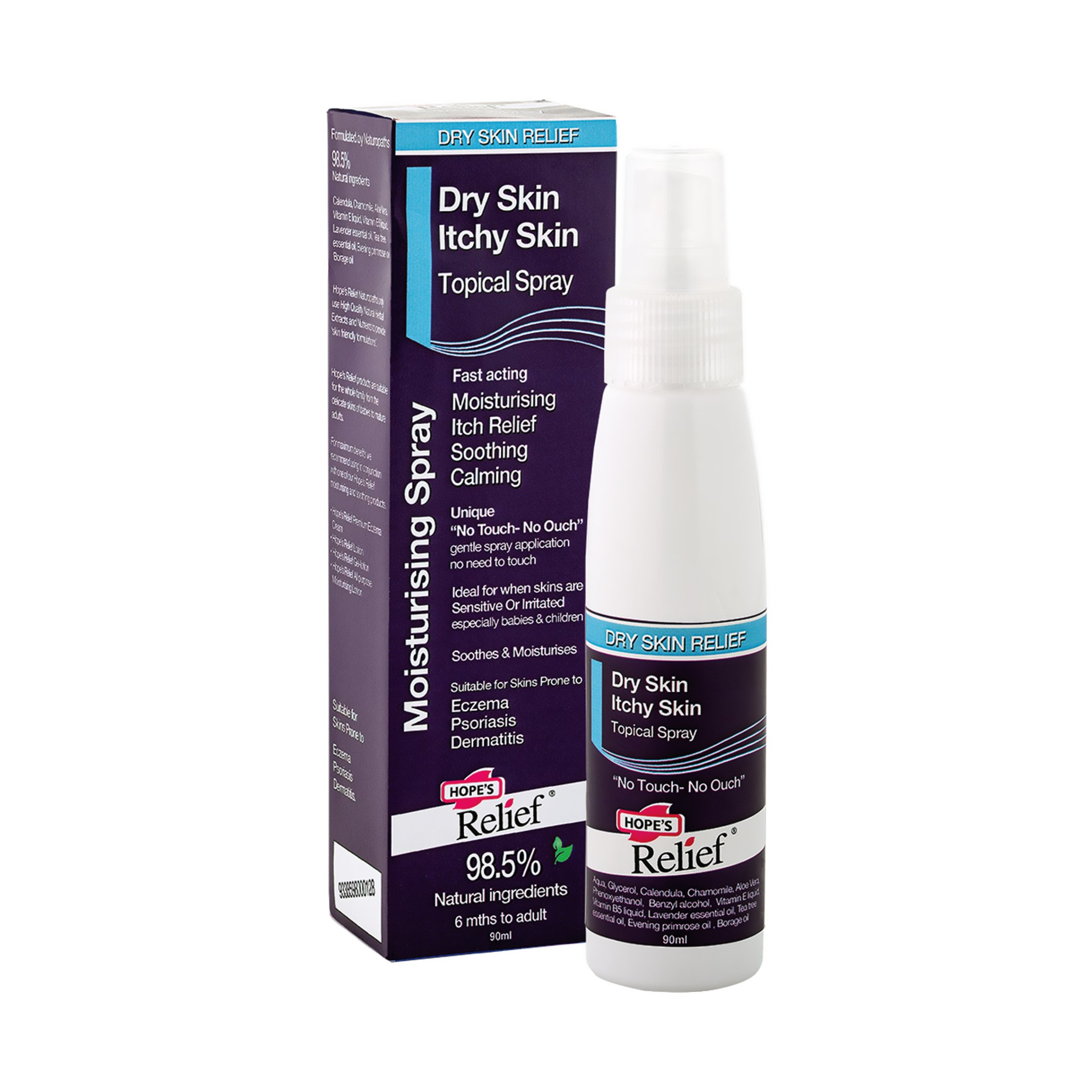 Buy Hope's Relief, Soothing Moisturiser Spray, Dry and Irritated Skin
