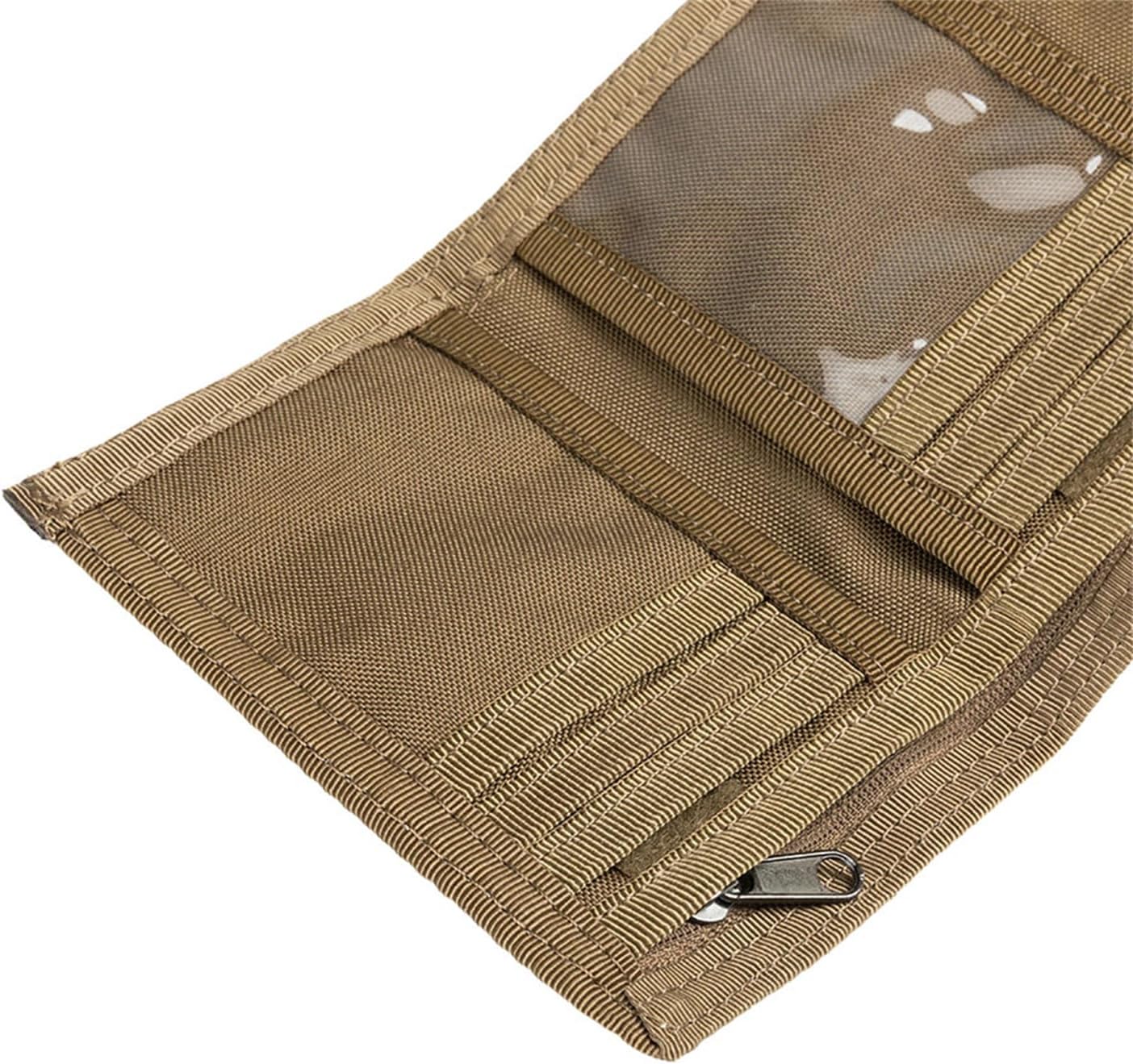 EXCELLENT ELITE SPANKER Nylon Trifold Wallet for Men ID Card Holder Tactical Military Wallet with Coin Pocket Outdoor Wallet - Image 5