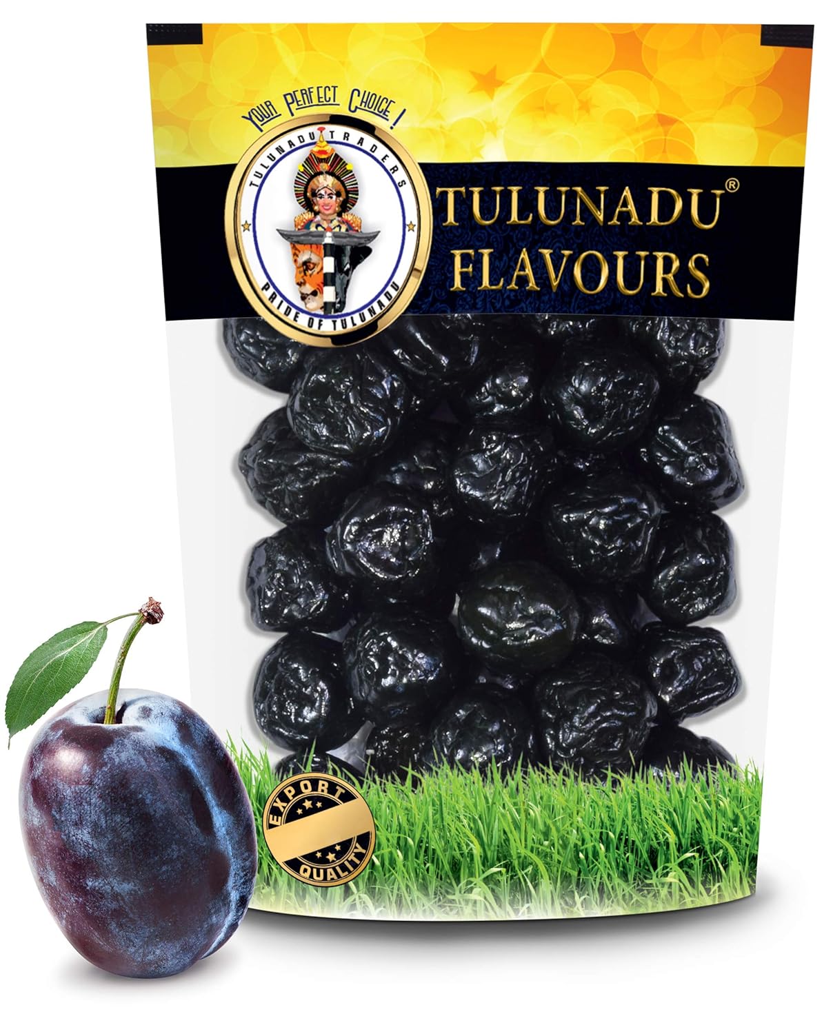 Tulunadu Flavours Whole Black Plum Dry Fruit 500 Gram Dried Jamun