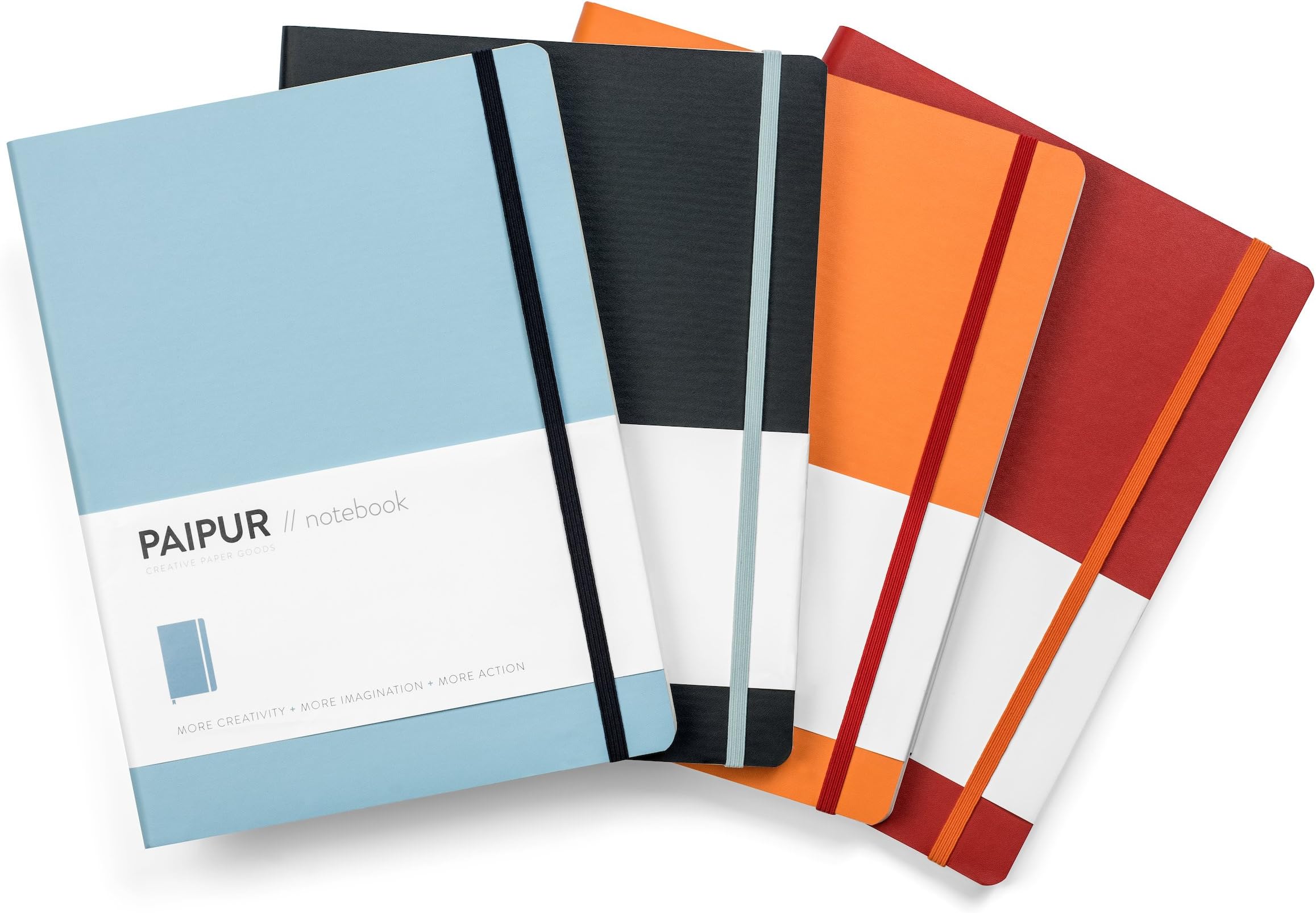 PAIPUR Softcover Journal ~ Lined + Dotted Notebook Paper, Wide 10mm Notebooks for Writing, Appreciation, Miracle Morning, School Supplies, Lists, Travel Diary, Planning Notepad for Women, Men, Kids