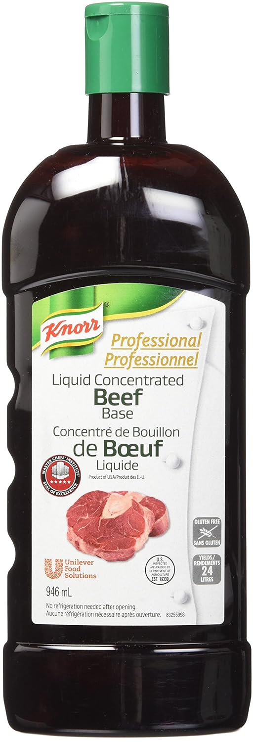 Knorr Liquid Concentrated Base Beef for Restaurants, 946ml - {Canadian}