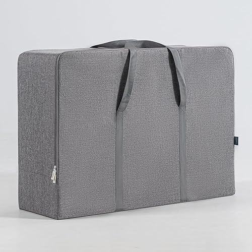 Bolsa de almacenamiento plegable para colchón  Funda de transporte de colchón de espuma viscoelástica triple, colchón portátil, sofá cama, caja de