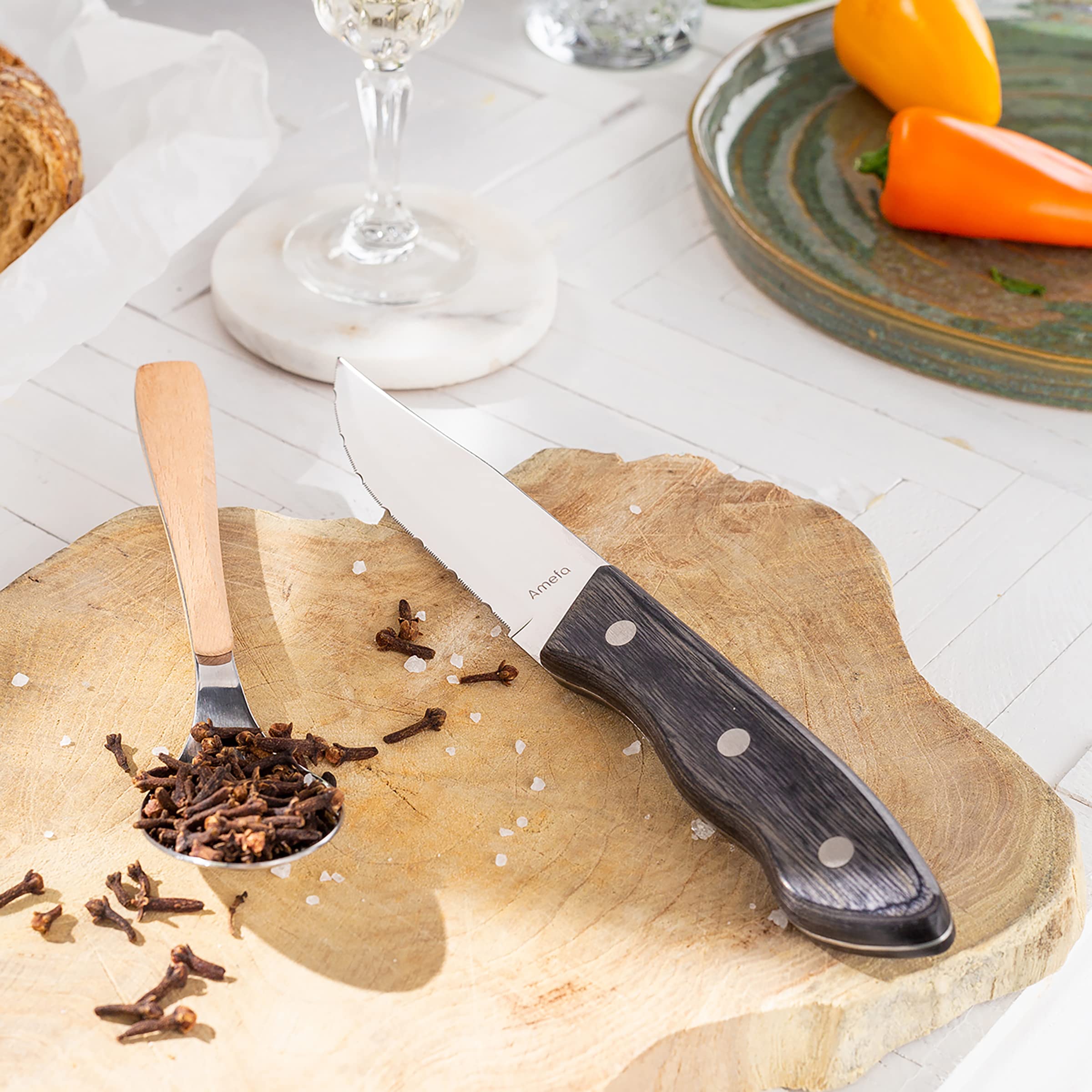 Amefa 491715B000621 12 cuchillos carne