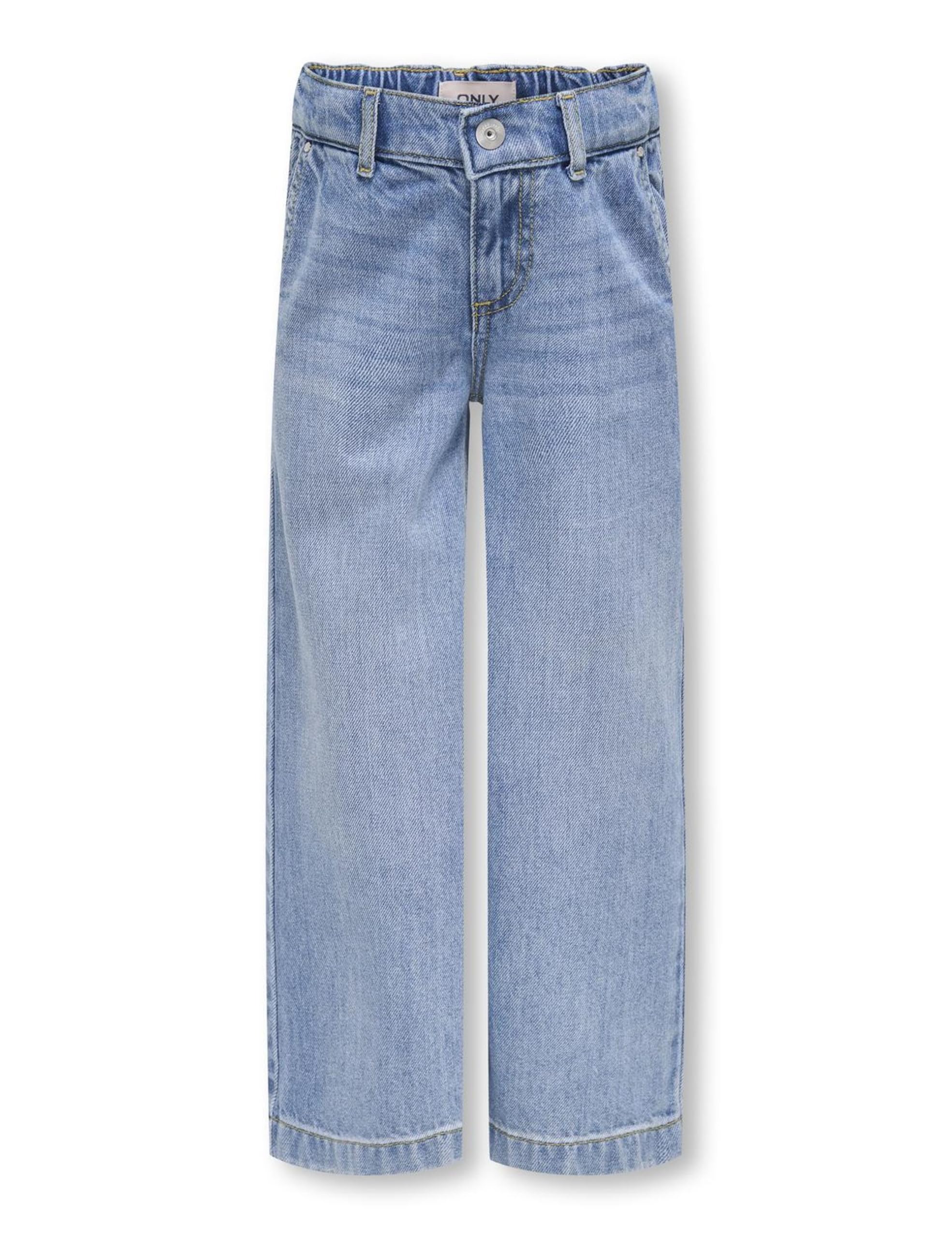 ONLY Girl Jeans mit weitem Bein KMGCOMET Weiter Beinschnitt Jeans