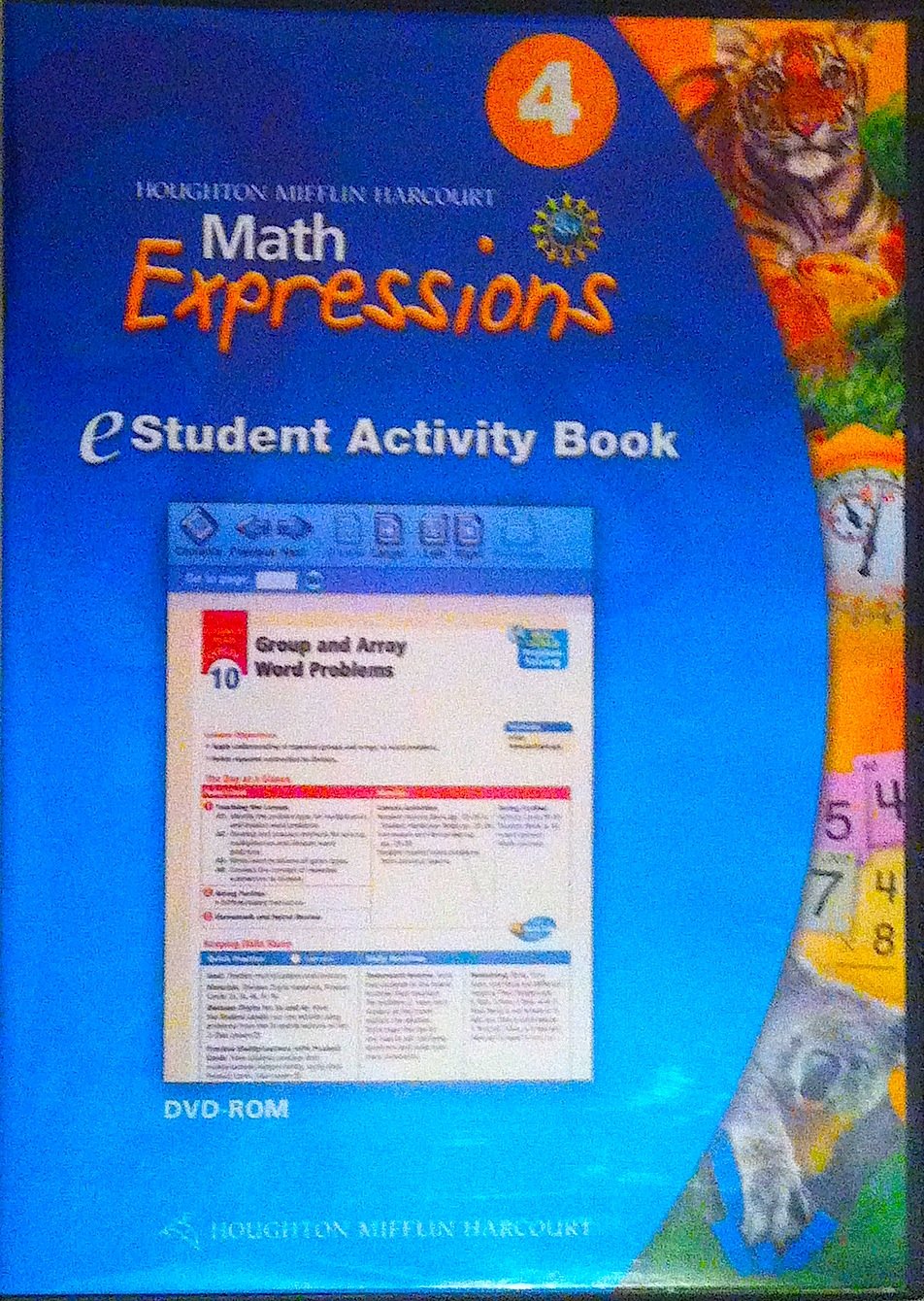 Math Expressions, Grade 4 Estudent Activity Book Cdrom Houghton