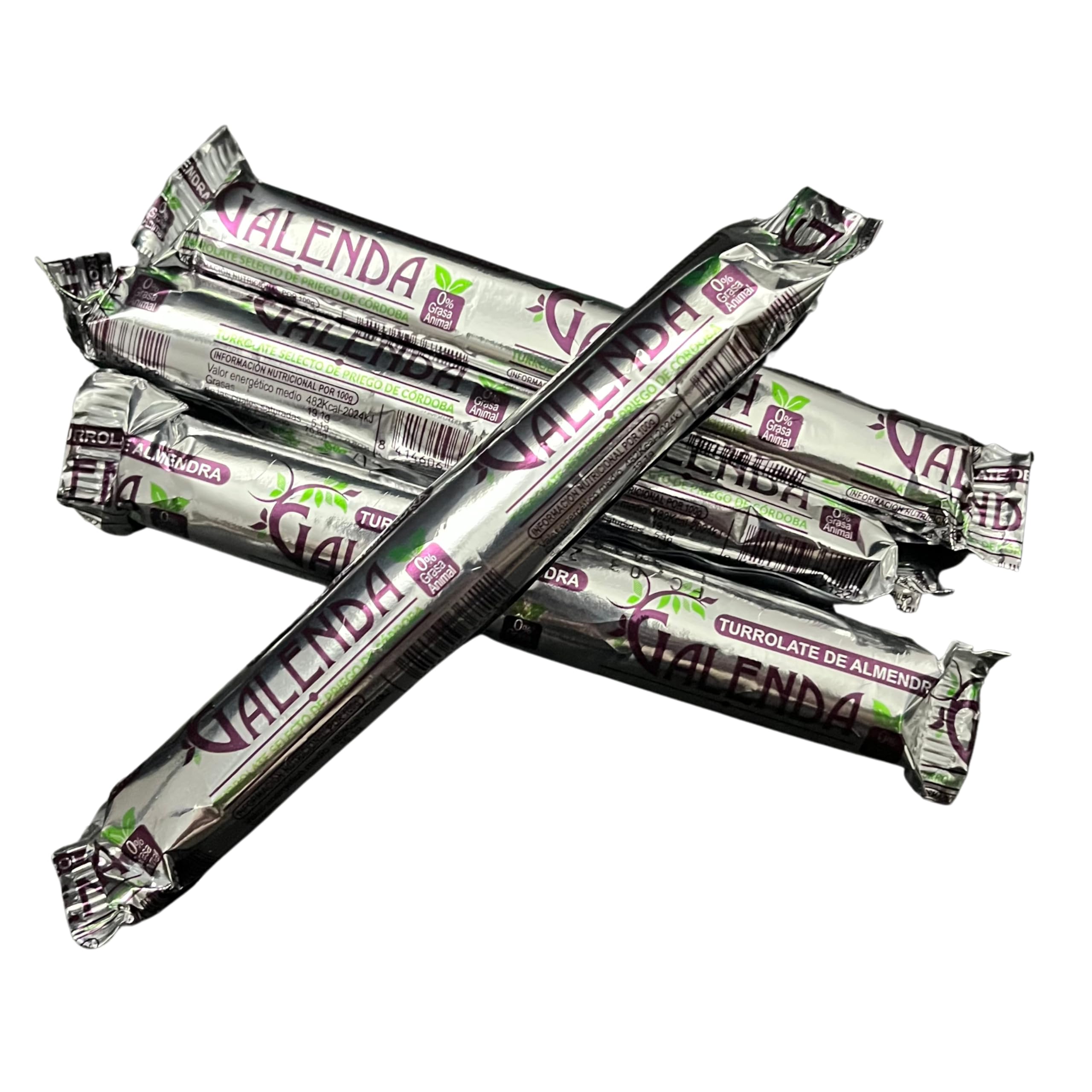 GALENDA Turrolate. Turrón Selecto de Priego de Córdoba (Almendra, 50 GR)