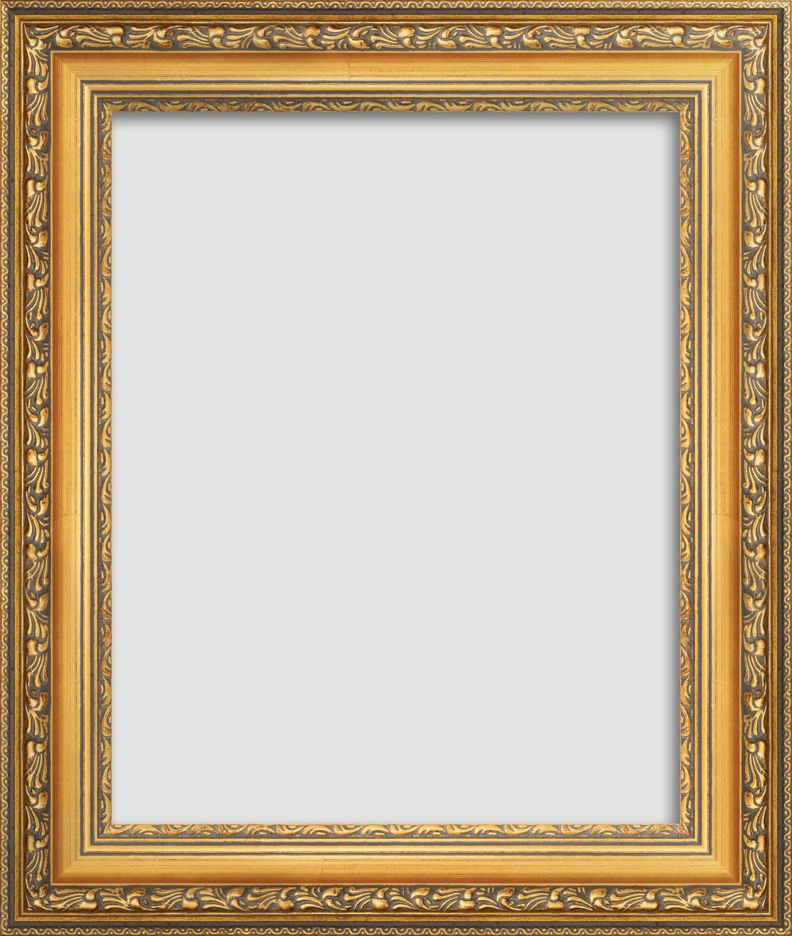 Frame Company Flora Gold Wooden Ornate Picture Photo Frame 36x24 frame Choice of Sizes***