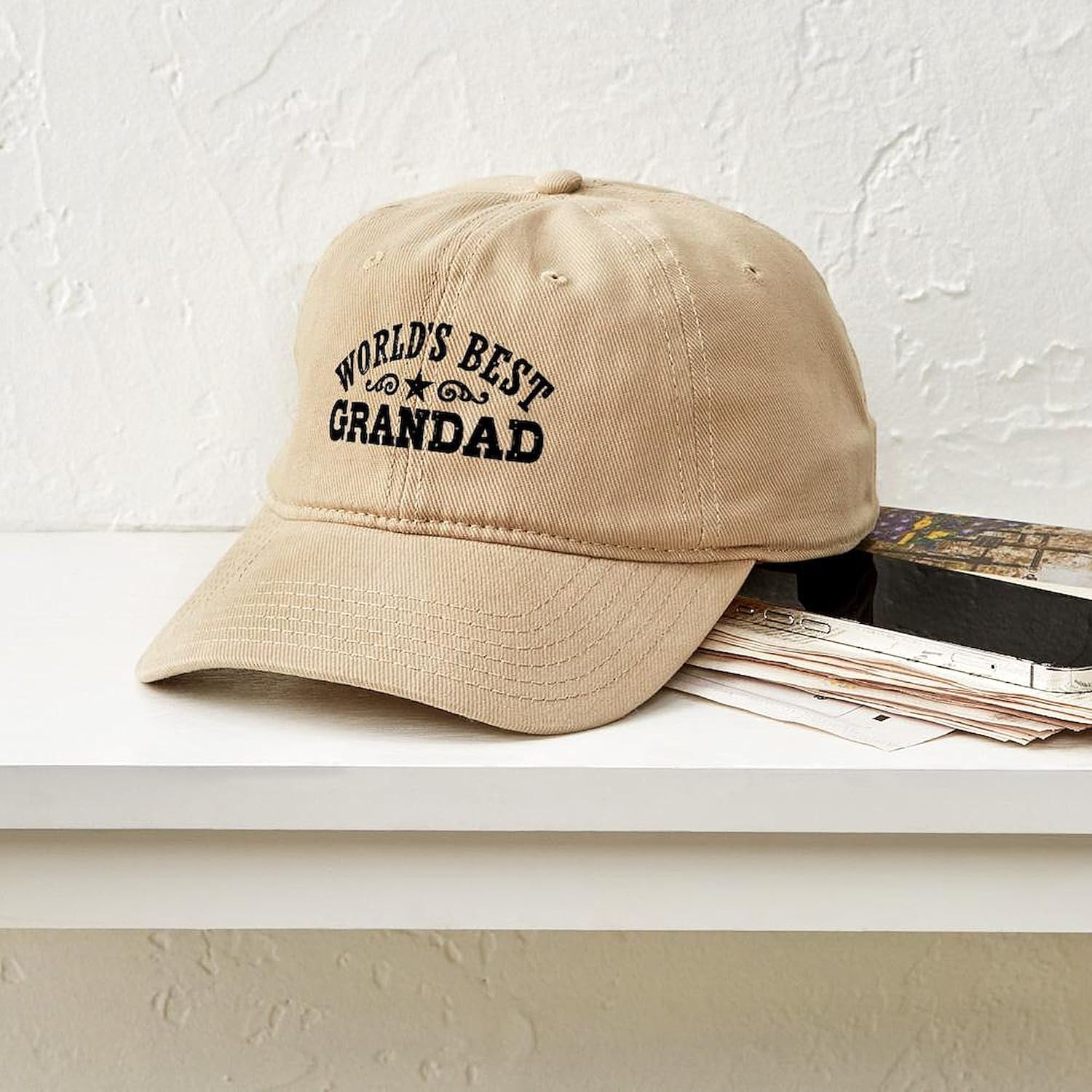 CafePress World's Best Grandad Cap Adjustable Baseball Cap