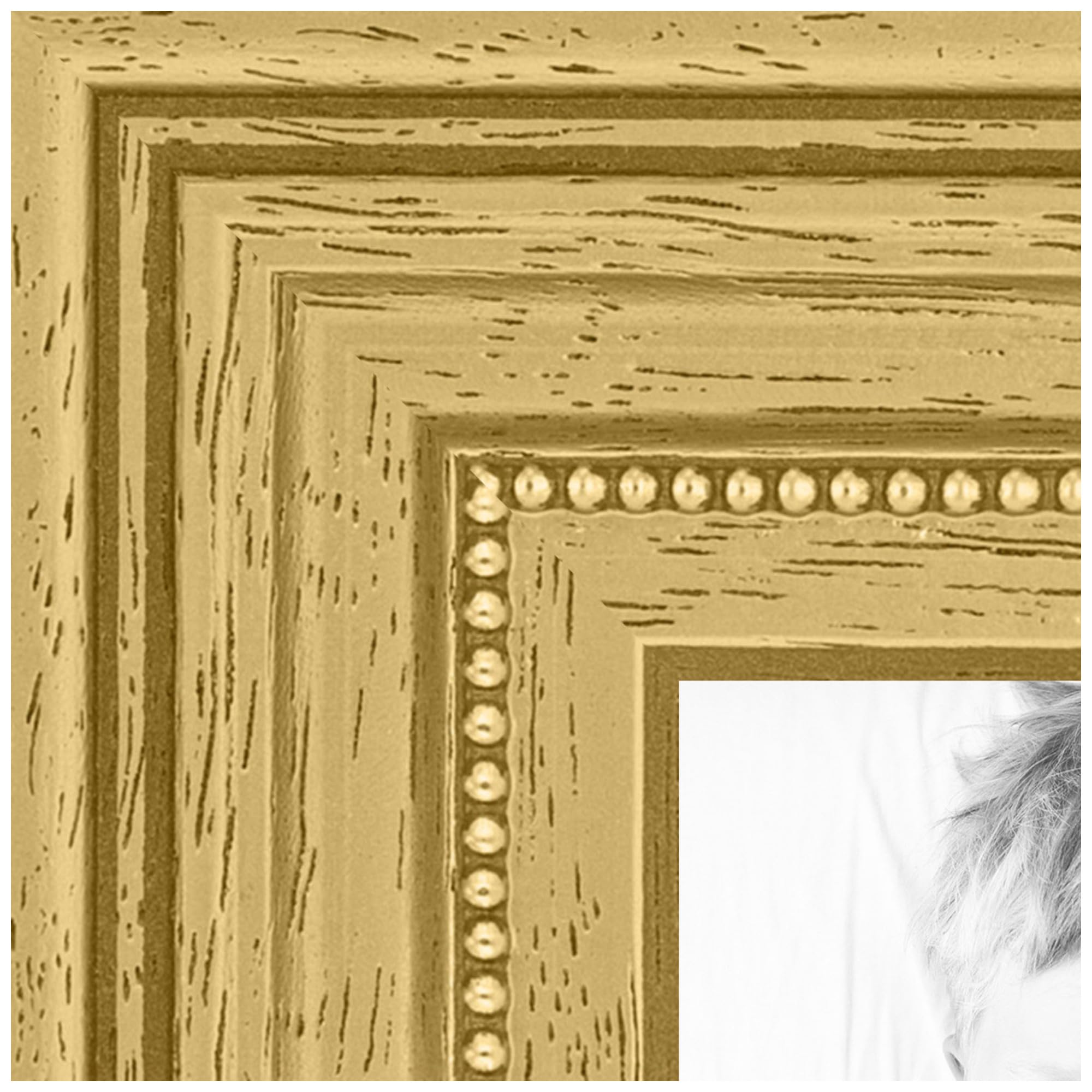 Amazon.com - ArtToFrames 30x30 Inch Gold Picture Frame, This 1.25