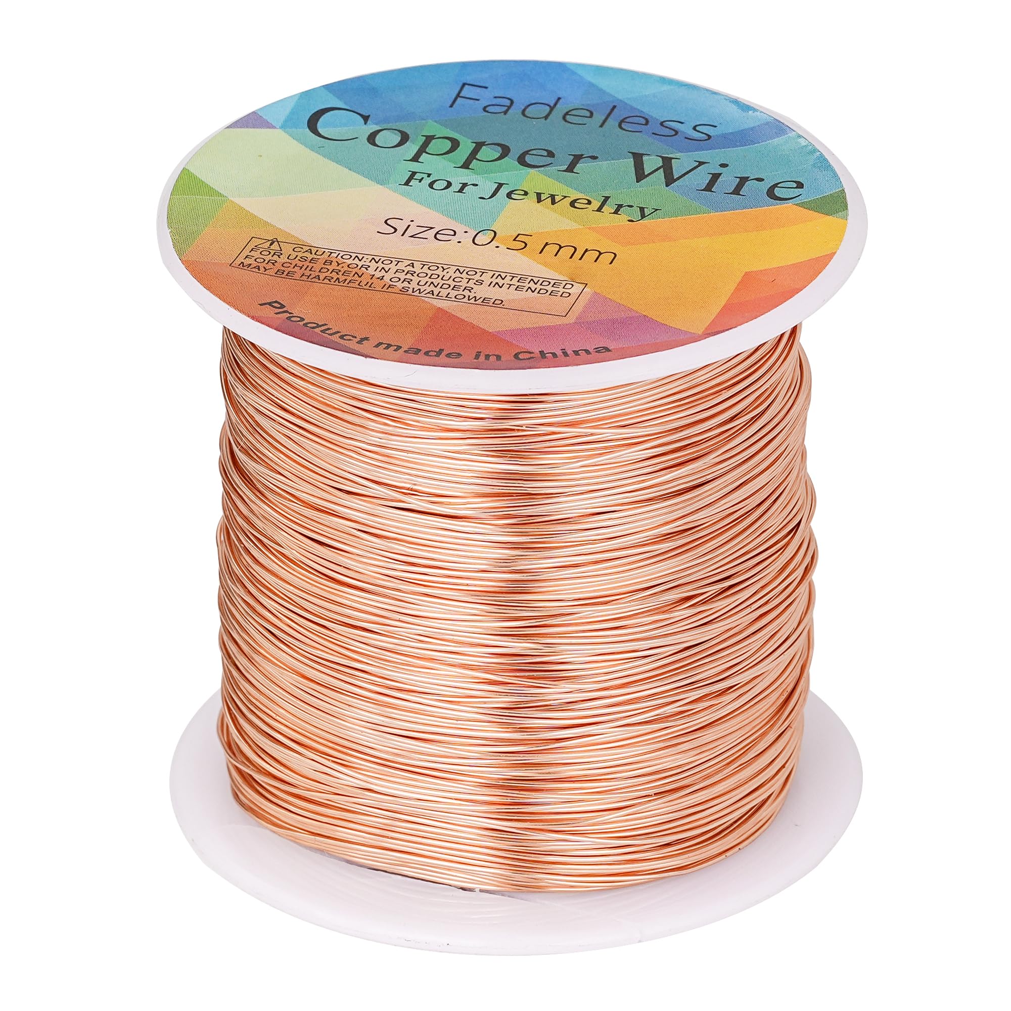 203 Feet Tarnish Resistant Copper Wires 24 Gauge/0.5mm