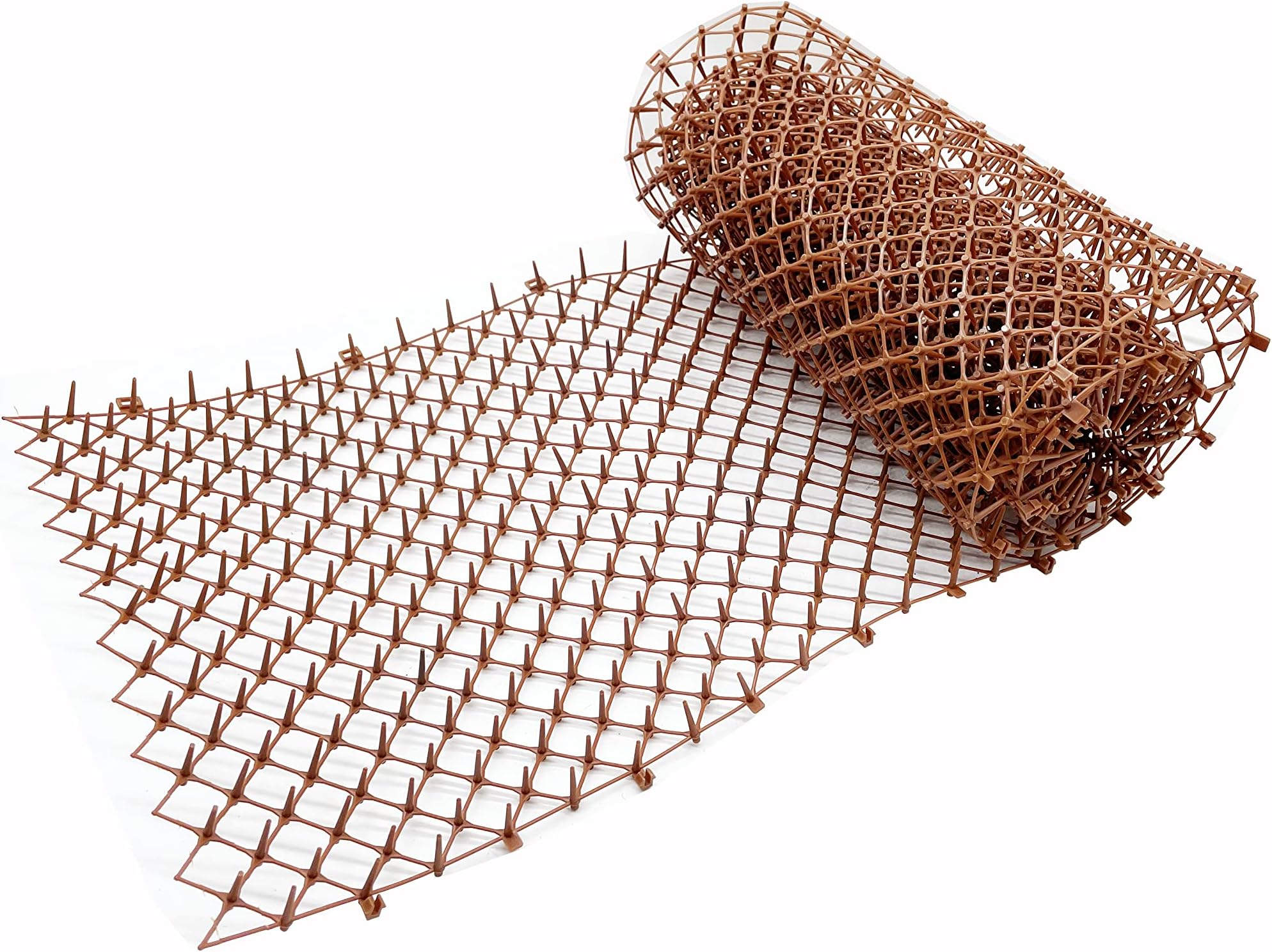 Brown Cat Repellent Cat scat mat Anti-Cats Network Digging Stopper Prickle Strip Home Cat Deterrent Mat 2M