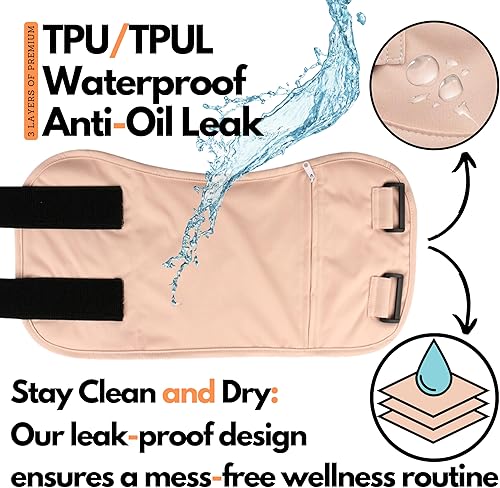 Miniatura 3 de Paquete de aceite de ricino, paquete de aceite de ricino, algodón orgánico, paquete de aceite de ricino para desintoxicación hepática, kit de aceite