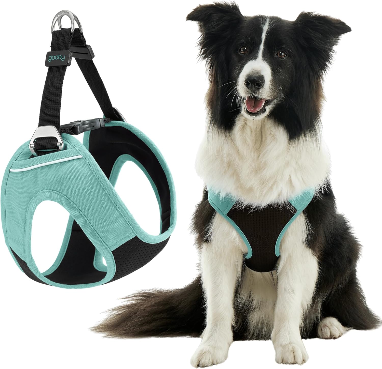 Gooby Escape Free Easy Fit Plus Harness Seattle Blue