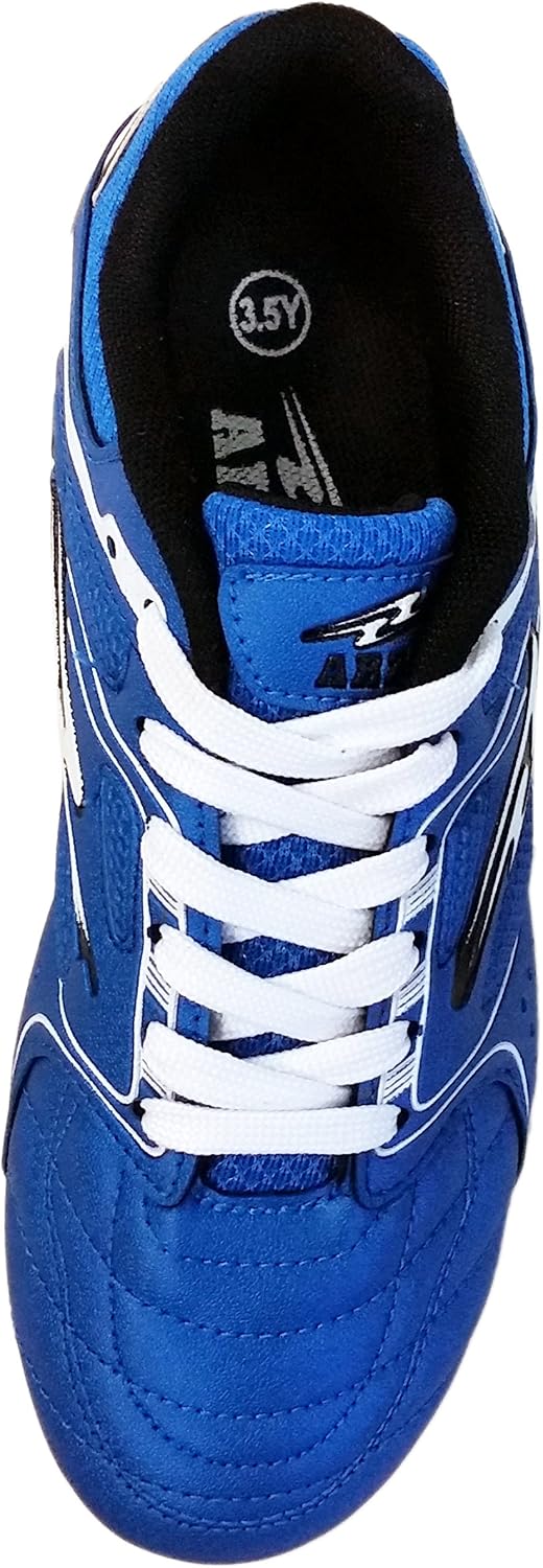 ARZA Furios Soccer Shoe Juvenile and Adult Color Royal Blue/White (5)