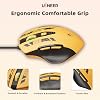 Uineer Mouse Gamer con Cable, Mouse USB-A con 6 Botones Programables | DPI ajustable hasta 7200, Iluminación RGB, Agarre Ergonómico, Plug and Play para PC Gaming, Oficina, Laptop 5