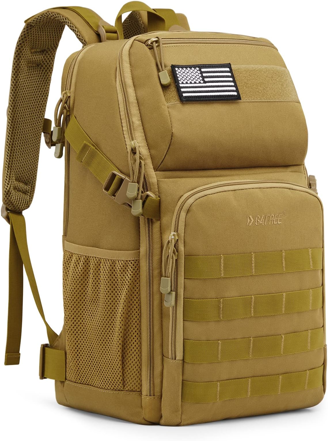 35L Military Tactical Internal Frame Hiking Backpack Daypack Bug Out Bag Rucksack Water-resistant Nylon for Fishing Trekking Traveling