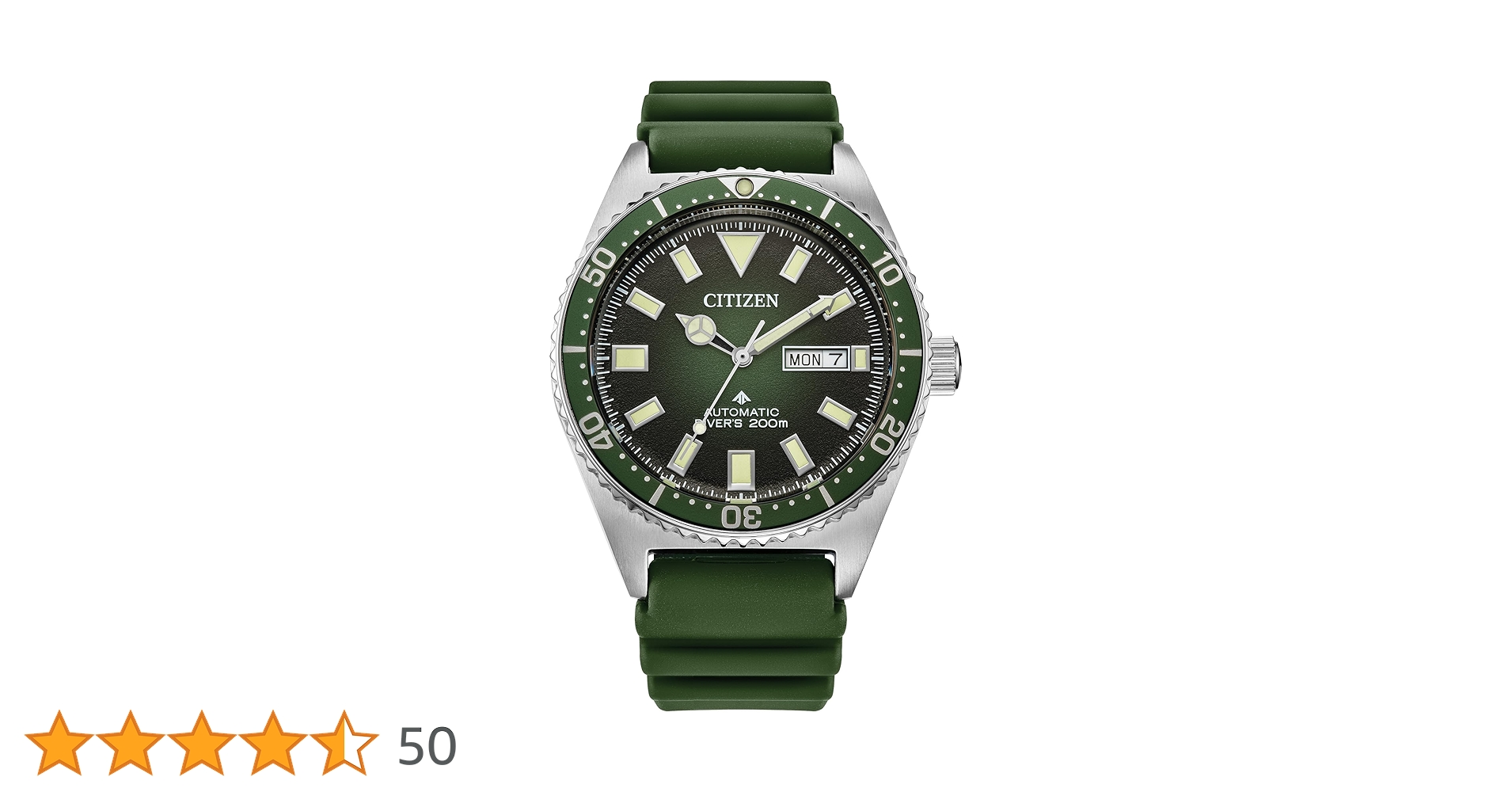 Amazon | CITIZEN メンズ プロマスターダイブ 自動巻き シルバー