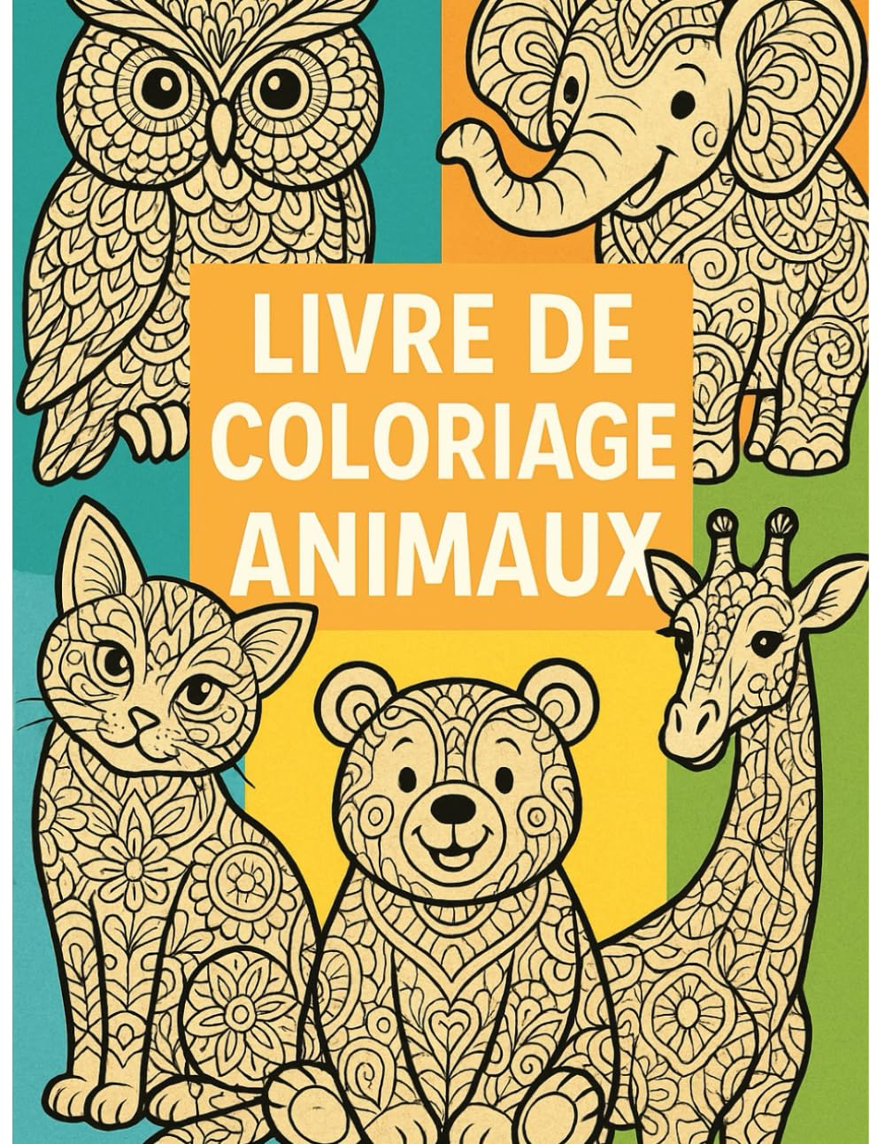 Livre De Coloriage Animaux