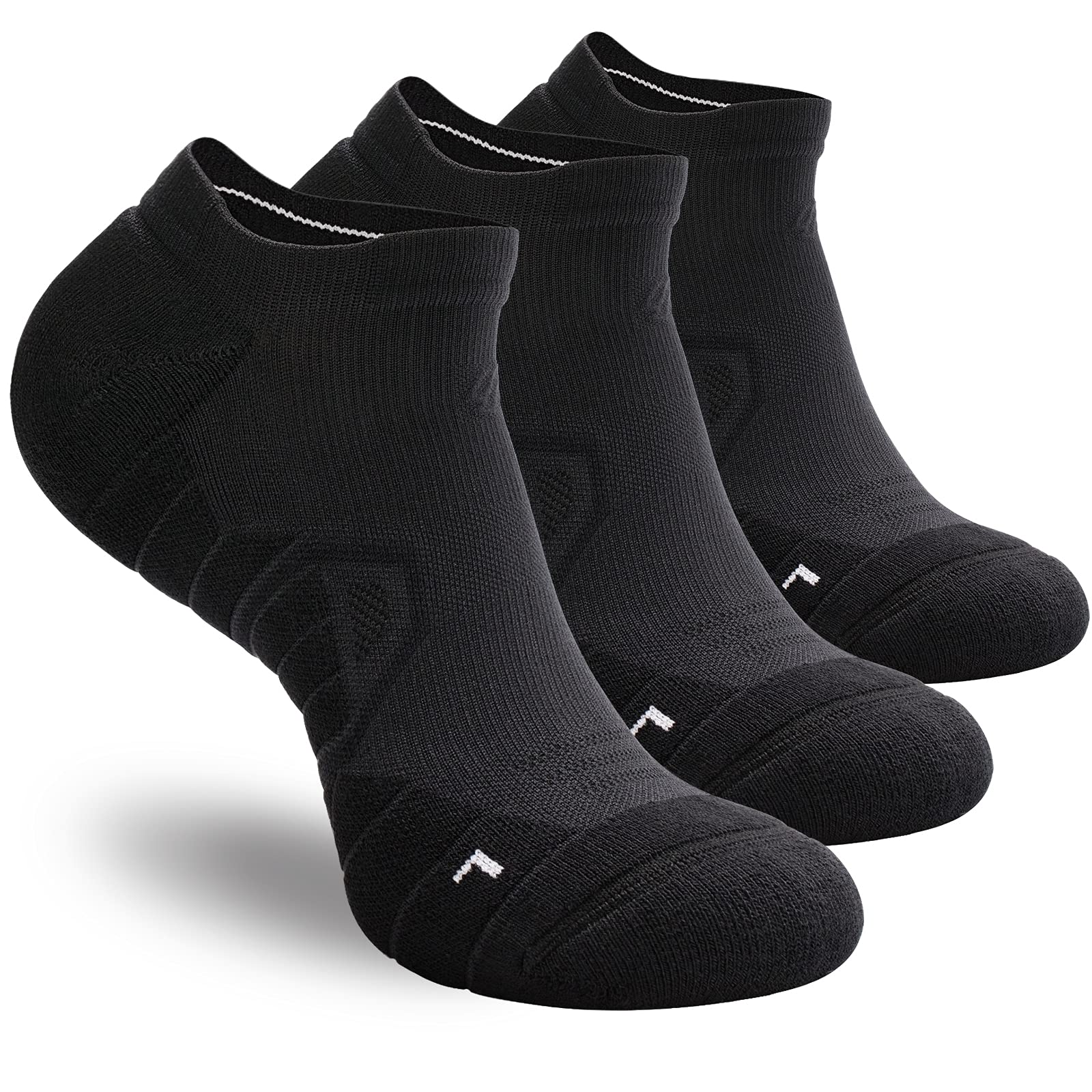 Hylaea unisex Now Show Cushion Seamless Moisture Wicking Athletic Running Socks Modern