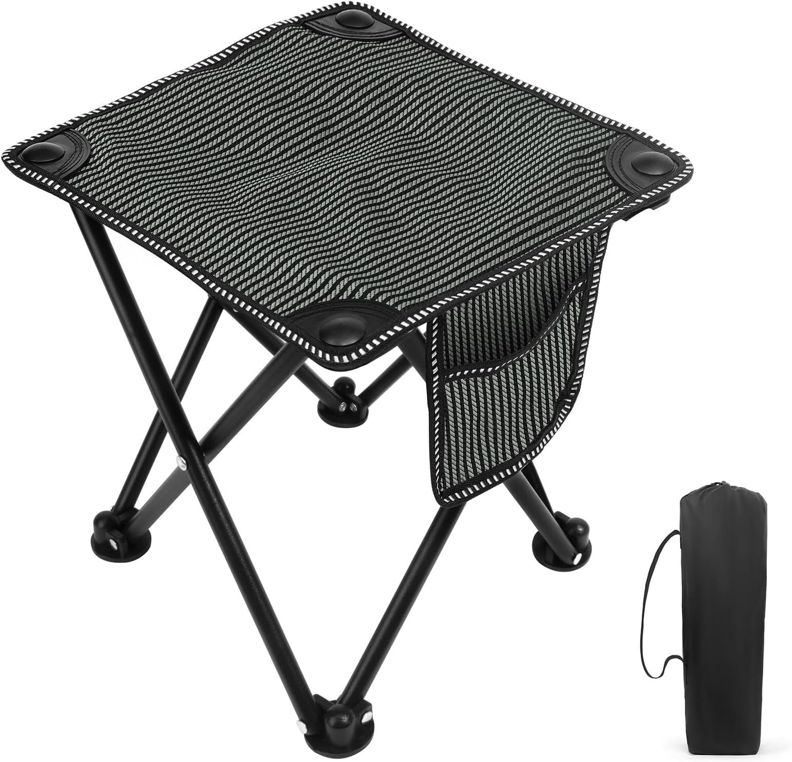 Matekxy Camping Stool Portable Folding Samll Chair Camp