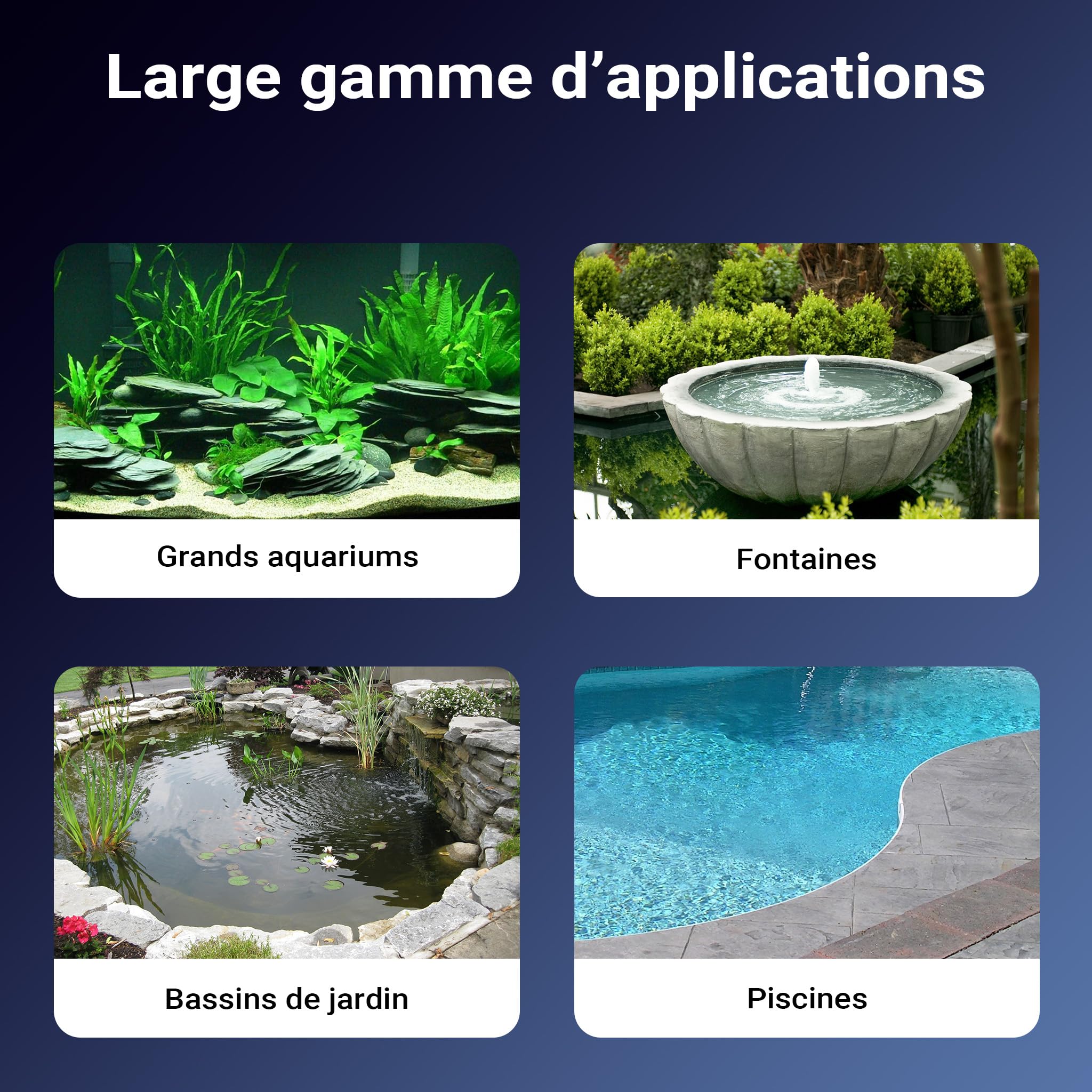 SunSun Pompe piscine CPP-12000 MAX-ECO 100 W – Débit 12000 l/h – Hauteur refoulement 6,5 m – Pompe de filtration et de circulation pour Filtre Eau – Pool Whirlpool Bain remous Jardin
