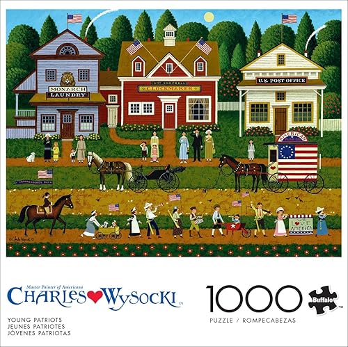 Vista 49 de Buffalo Games - Charles Wysocki - Witch's Bay - Rompecabezas de 1000 piezas para adultos - Rompecabezas desafiante perfecto para noches de juego