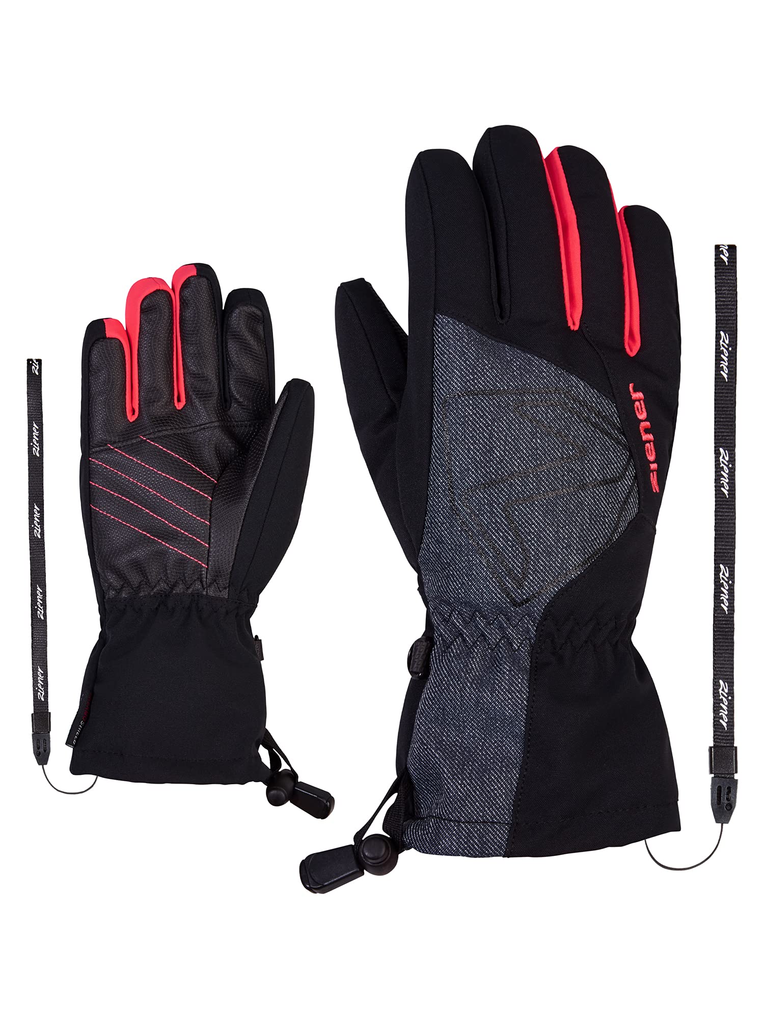 Ziener Kinder Laril Ski-Handschuhe/Wintersport