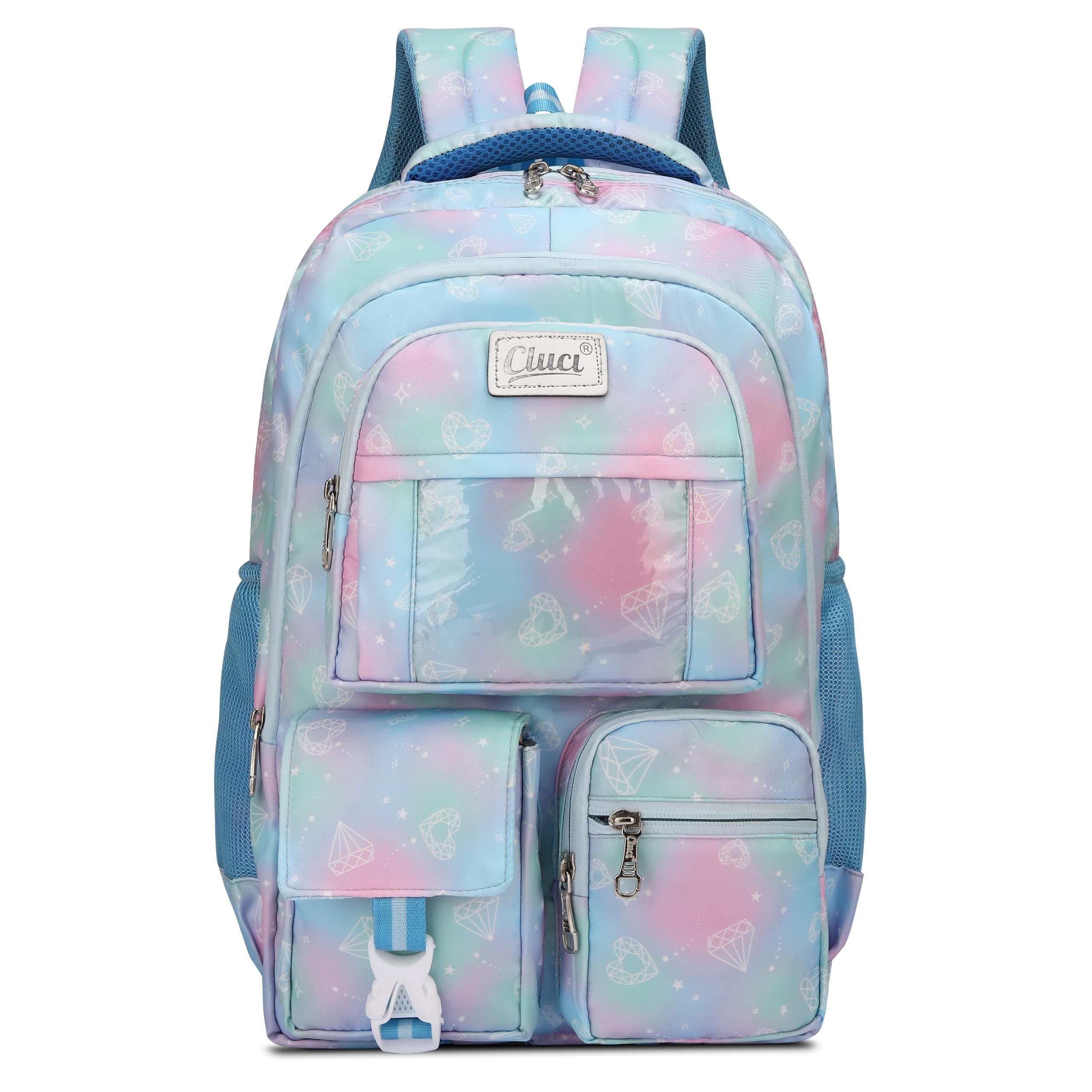 Pastel Color Stylish School Backpack for Girls and Students with Multiple Pockets, Lightweight & Durable Bag for College and Travel-picture-14