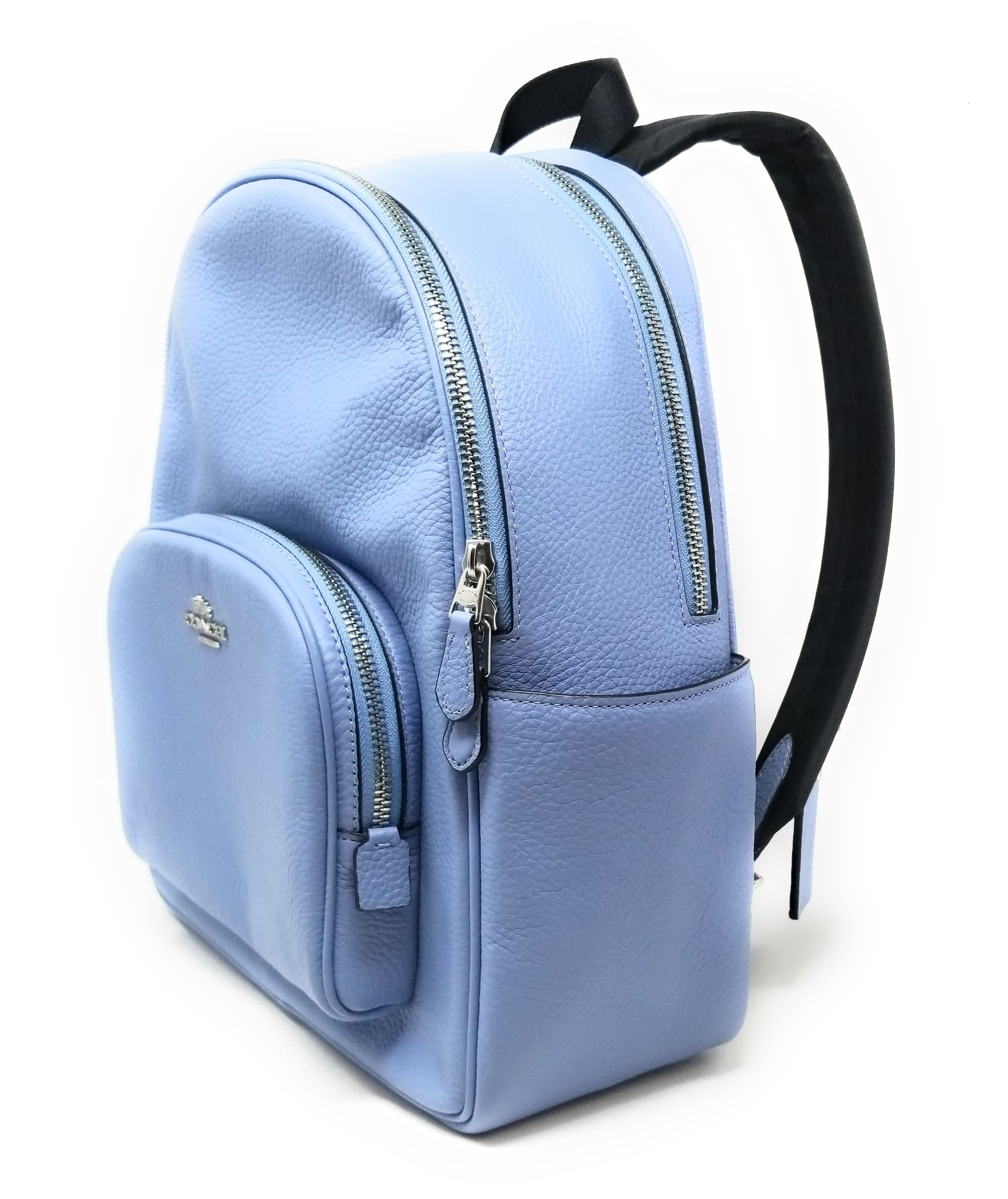Coach Court Backpack NWT - Marble Blue/Silver Coach Backpack Blue Bags & Handbags for Women for sale | eBay main image 4