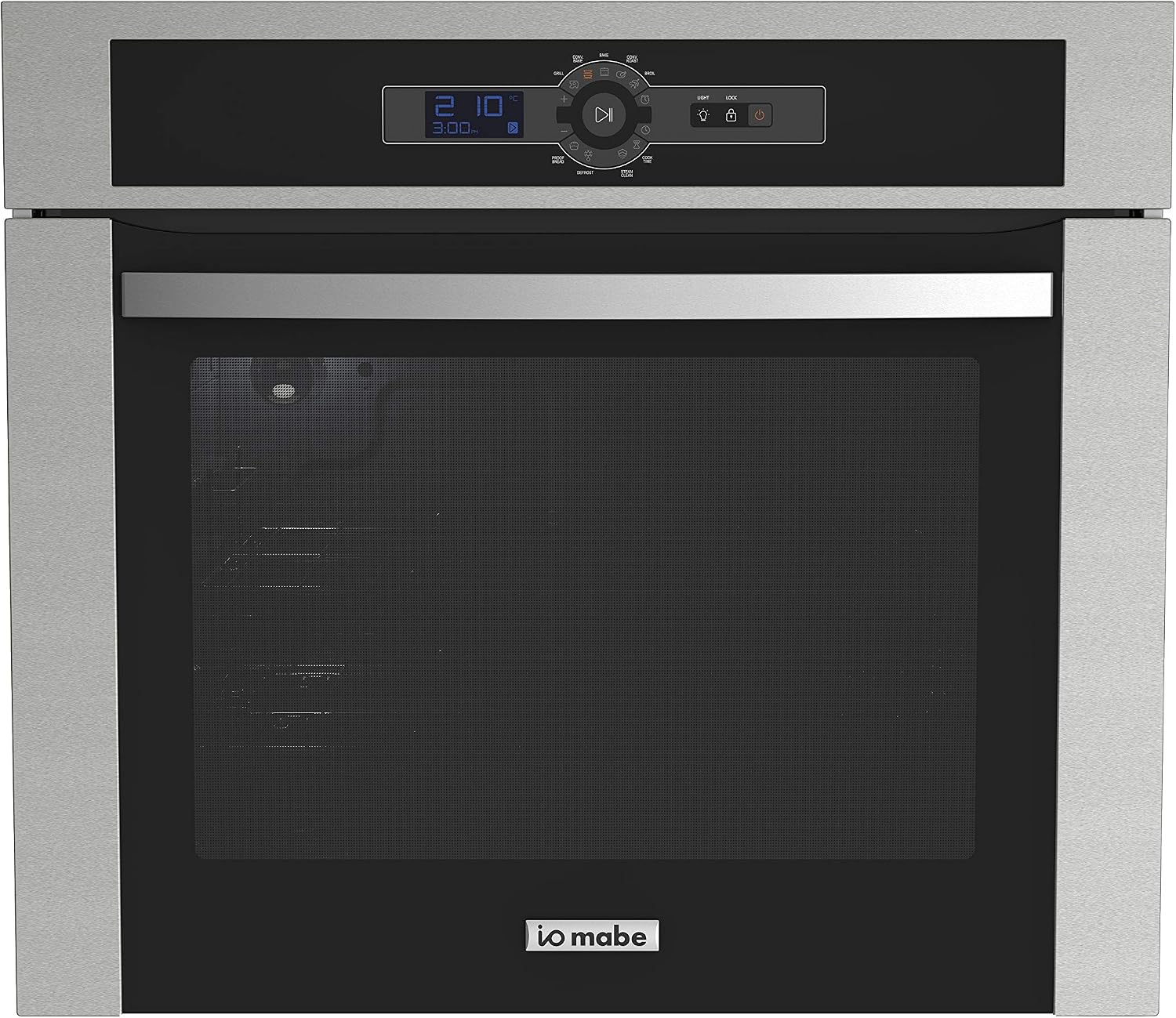 IO Mabe IO8042HGWD0 Horno de empotre 80 cm, color, Acero Inoxidable con  vidrio gris vulcano, pack of/paquete de 1 : Amazon.com.mx: Hogar y Cocina