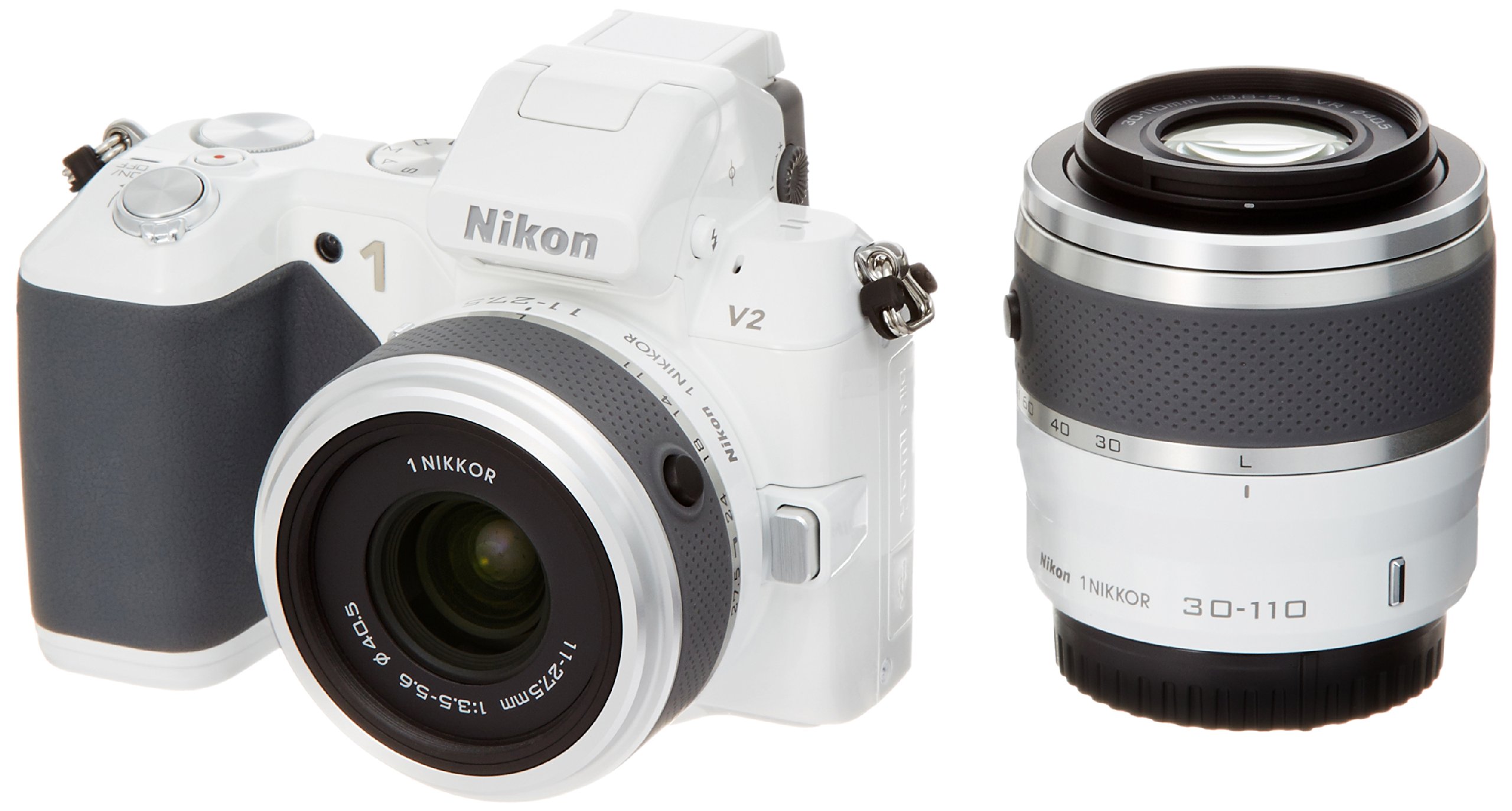 Nikon - Nikon 1 ニコン1 V2 11-27.5mm  30-110mmセット Nikon 1 ニコン1 V2 11-27.5mm 30-110mmセット