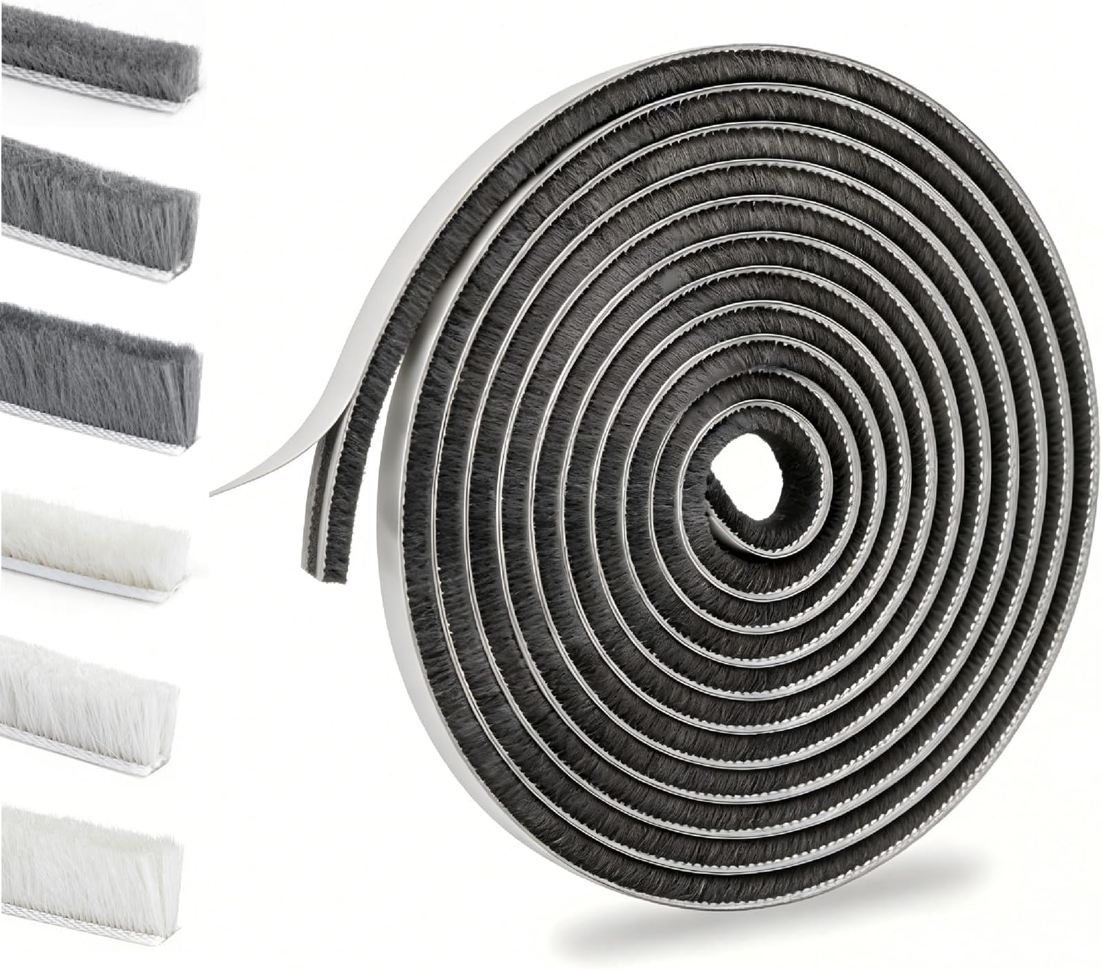 39.4FT Self-Adhesive Weather Stripping Seal for Door Frames & Sliding Windows...