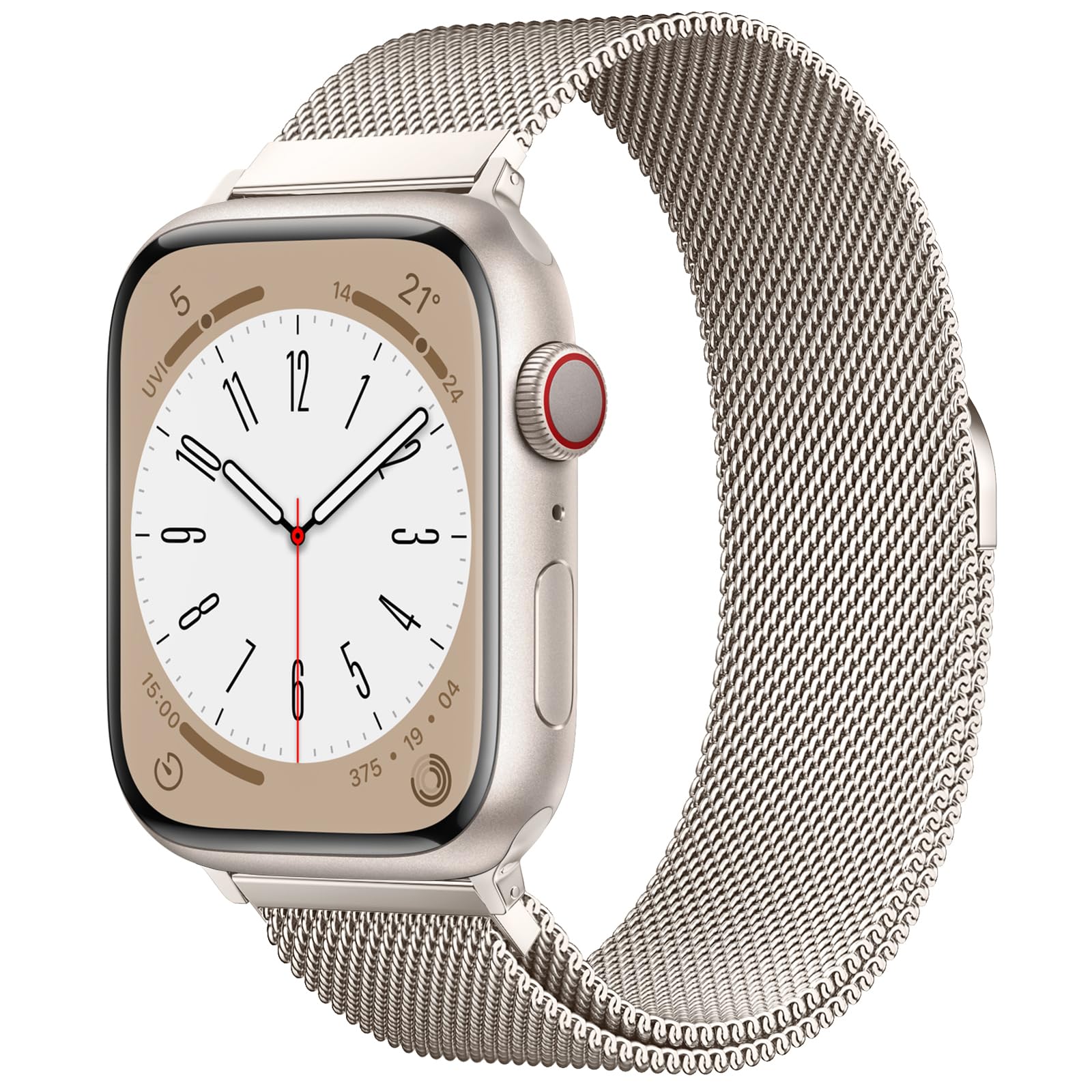 Original Stainless Steel Milanese Loop Compatible with Apple Watch Band 38mm 40mm 41mm 42mm 44mm 45mm 46mm 49mm, Magnetic Clasp Band for iWatch Series 11 10 9 8 7 6 5 4, SE 3 2 1 Ultra3 2, Women & Men