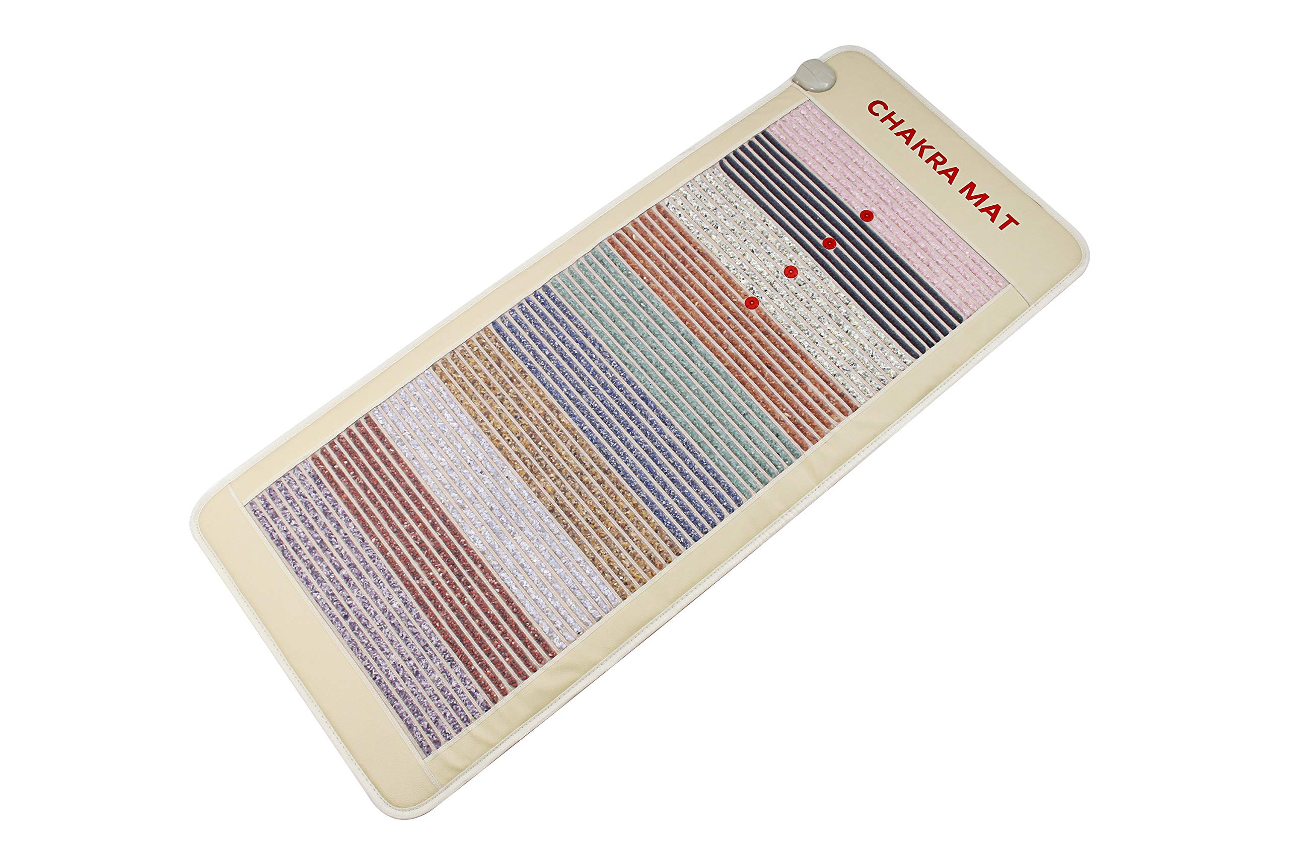 Balance Full Body Chakras, Cleanse & Meditate with Crystal PEMF Pulsator Photon Heating Mat