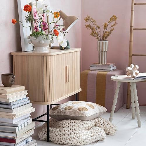 Miniatura 4 de Bloomingville Lámpara de mesa articulada de metal de 11.25 pulgadas con interruptor en línea para bombilla de 40 vatios máximo, color desnudo