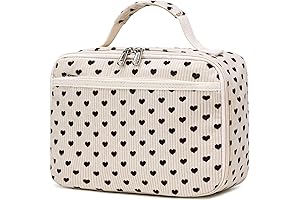 Kawaii Lunch Box for Girls, Kids Corduroy Insulated Lunch Tote Bag