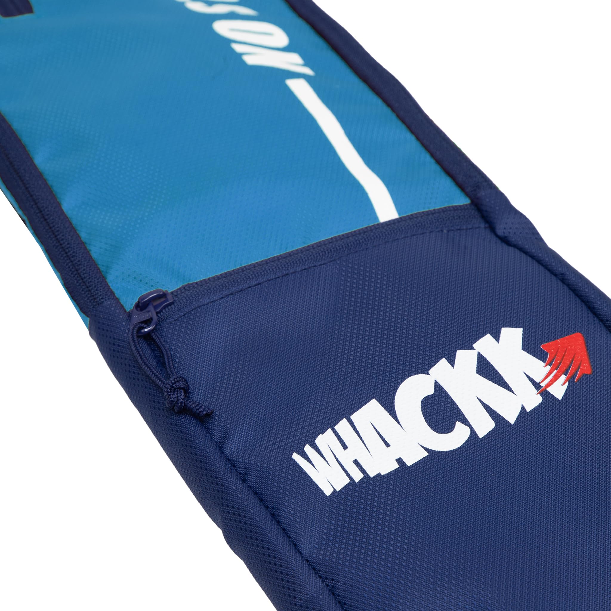 WHACKK Hayden Cricket Kit Bag Blue Navy | Full Size Bag with Bat Sleeve, Shoe & Helmet Pocket | Spacious Cricket Bag for Men, Youth & Club Players 2