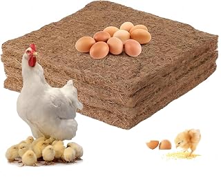 4 Pcs Natural Reusable Nesting Pads for Chicken Coop,11.8X11.8 Washable Chicken Nesting Box Pads for Hen Laying Eggs,Garden Lawn Indoor/Outdoor Hemp Bedding Liners for Hen Coop Egg Duck Goose. 