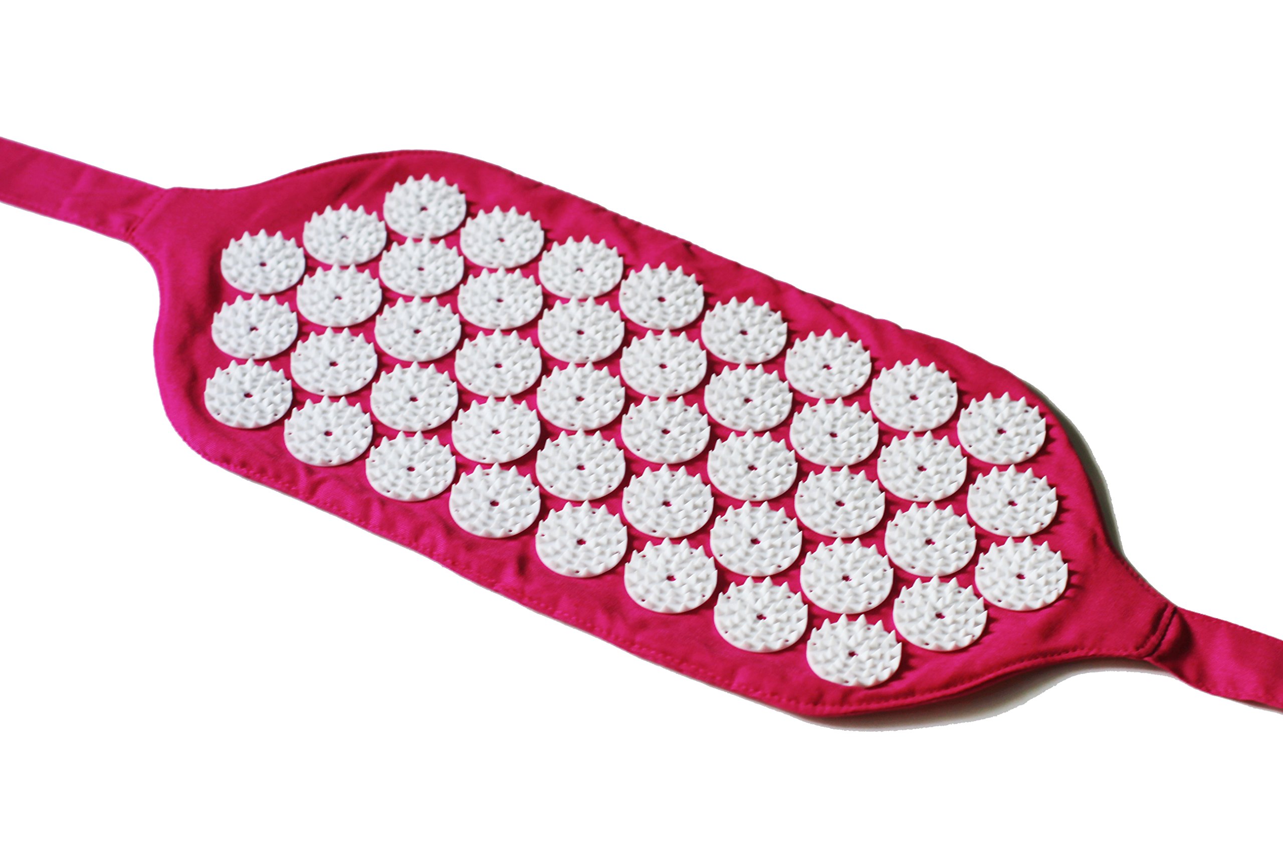 Bed of NailsOriginal Swedish Acupressure Strap for Pain Treatment, Relaxation and Mindfulness - Pink